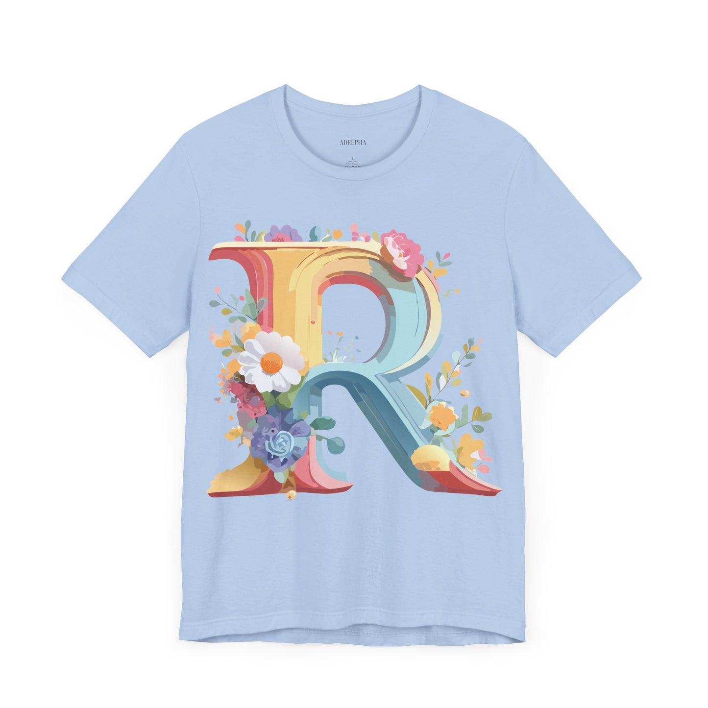 Letter Shirt, Letter R Shirt - ADELPHA