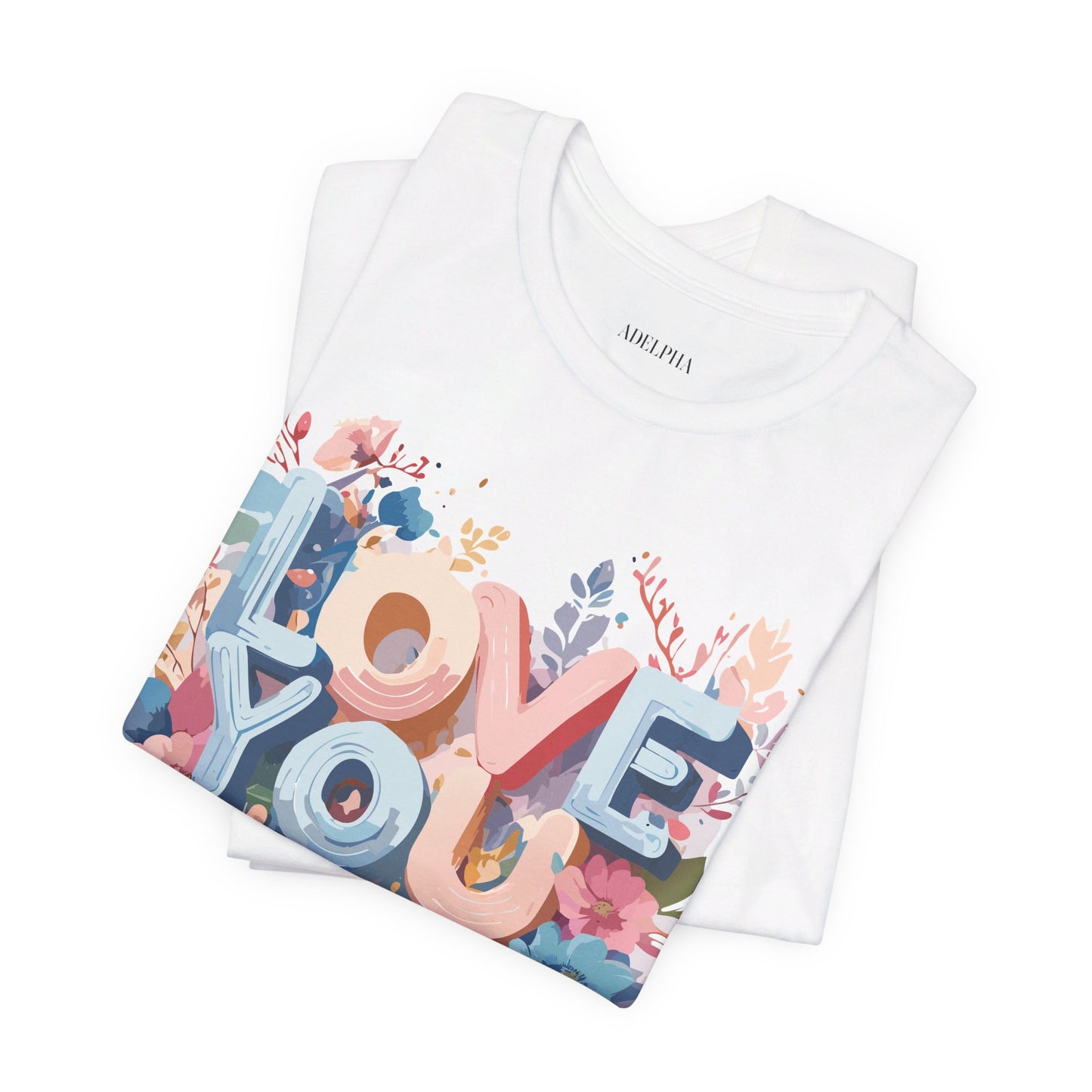 Natural Cotton Tee Shirt - Love story Collection Printify