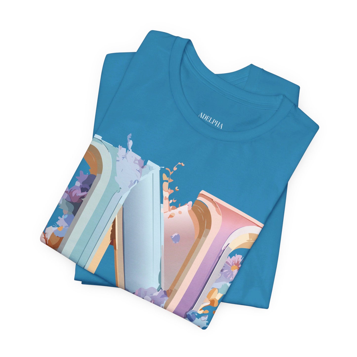 Natural Cotton Tee Shirt - Letters Collection - N Printify