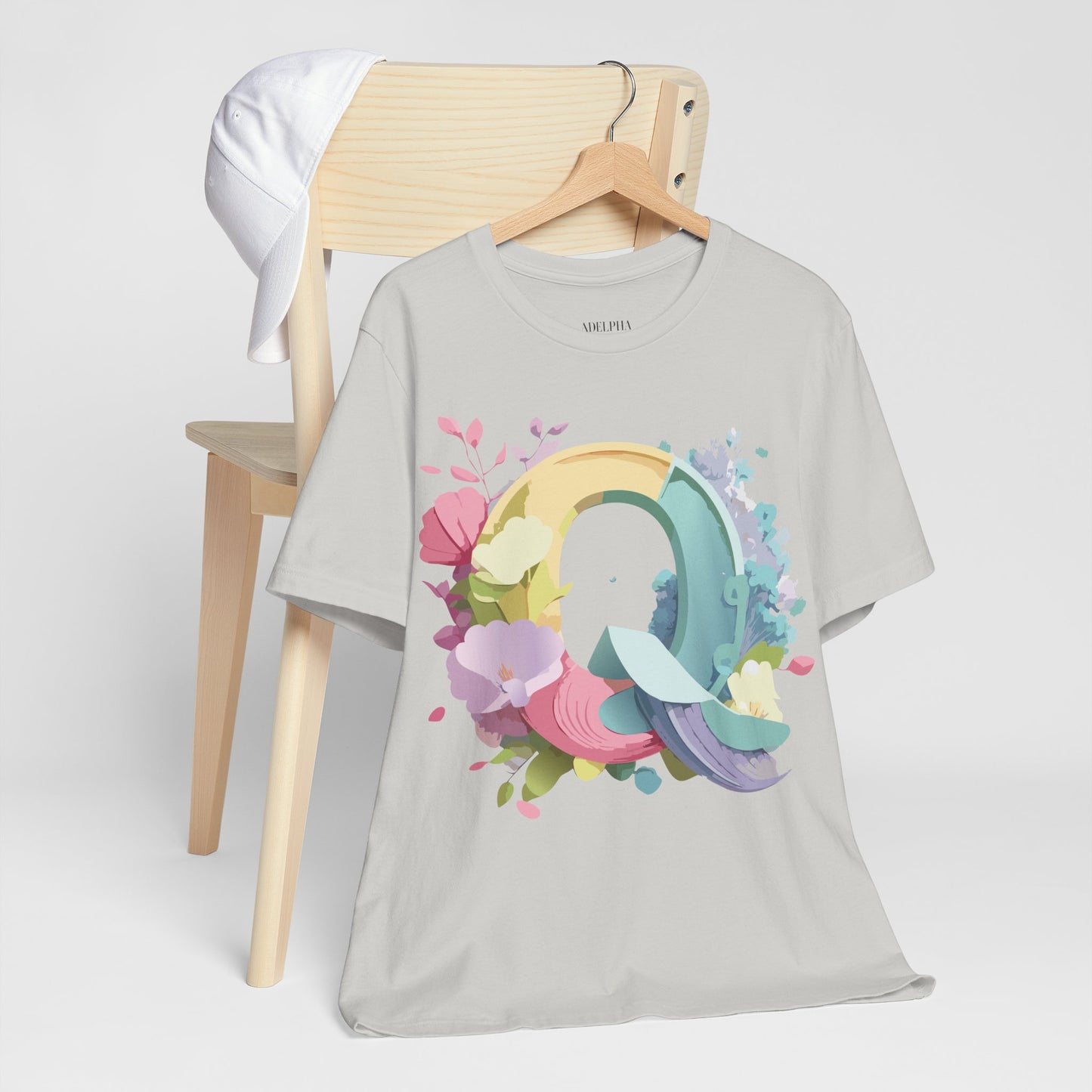 Letter Shirt, Letter Q Shirt - ADELPHA