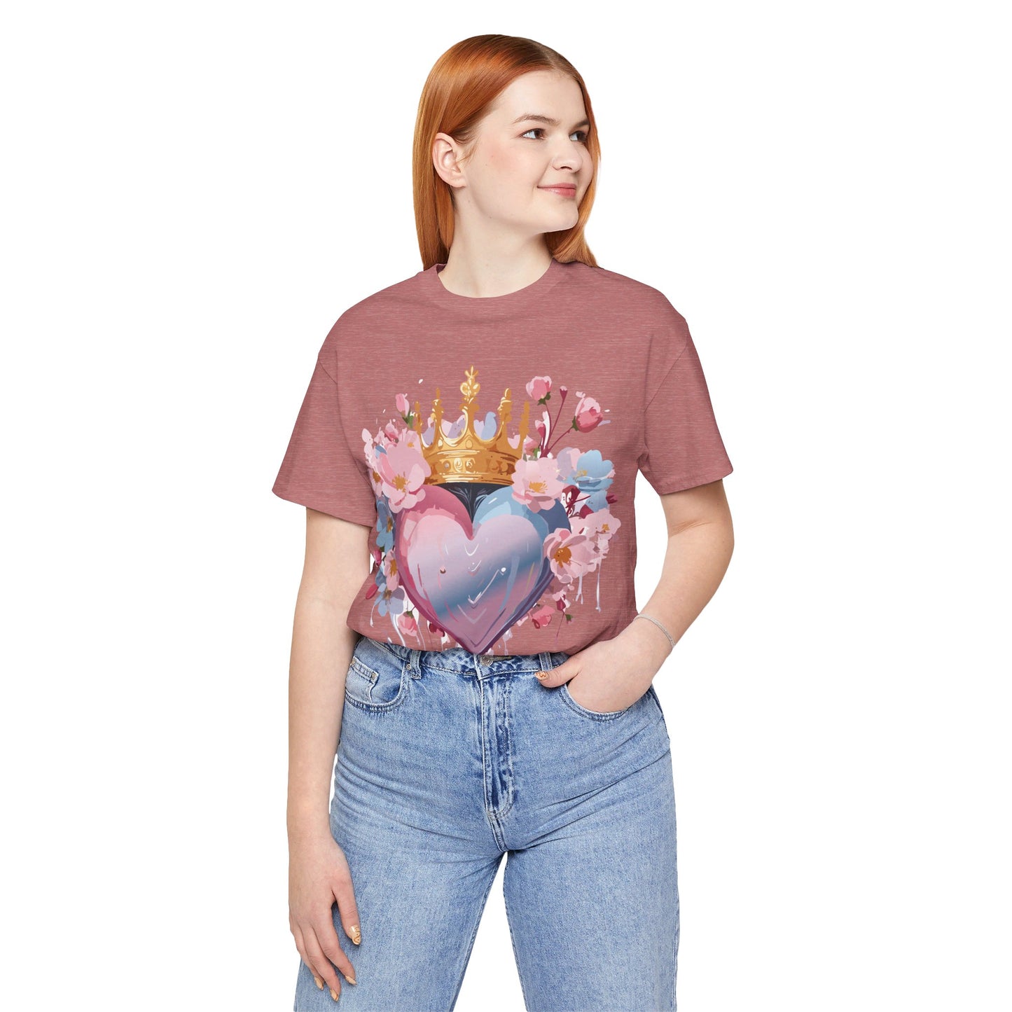 Natural Cotton Tee Shirt - Love story Collection Printify