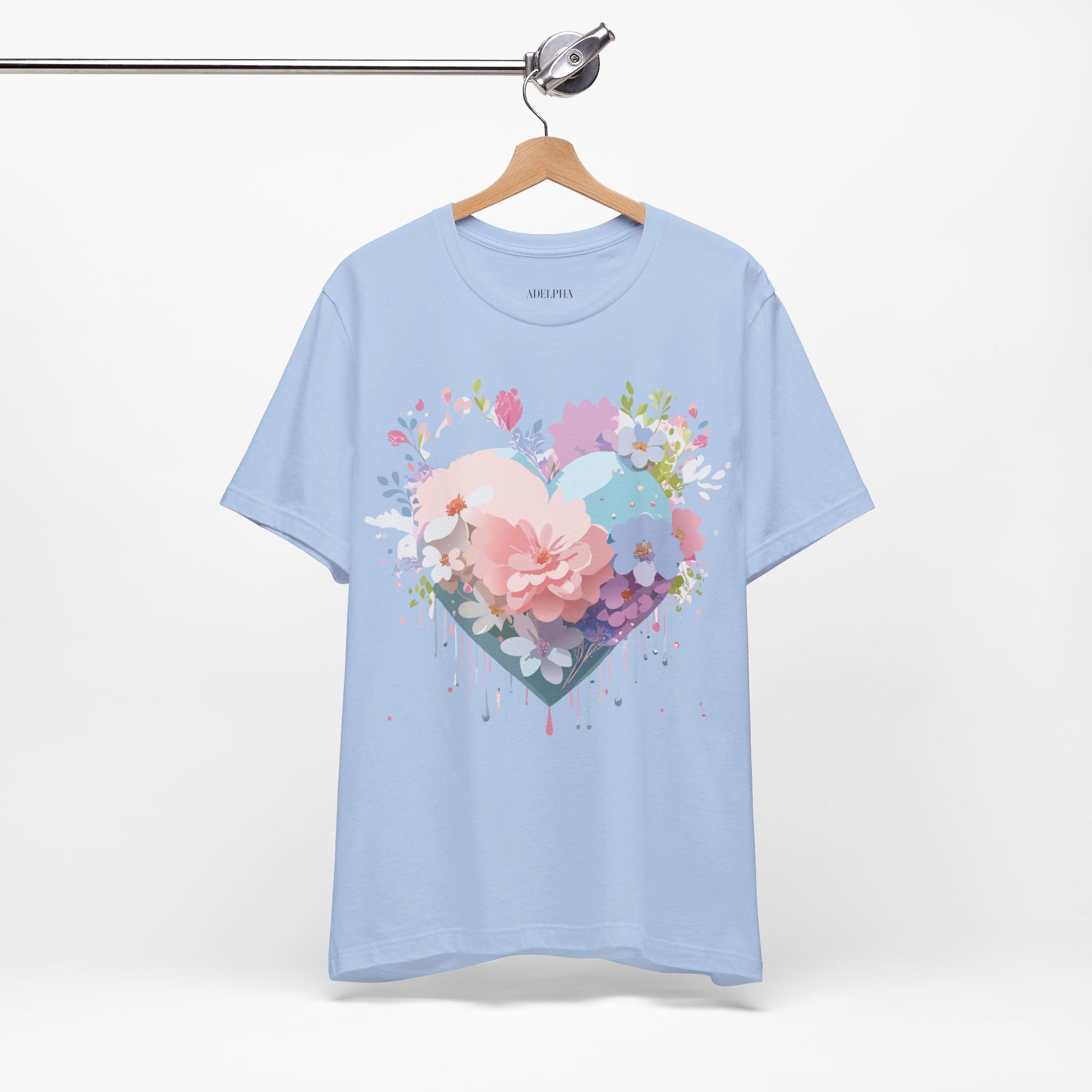 Natural Cotton Tee Shirt - Love story Collection Printify