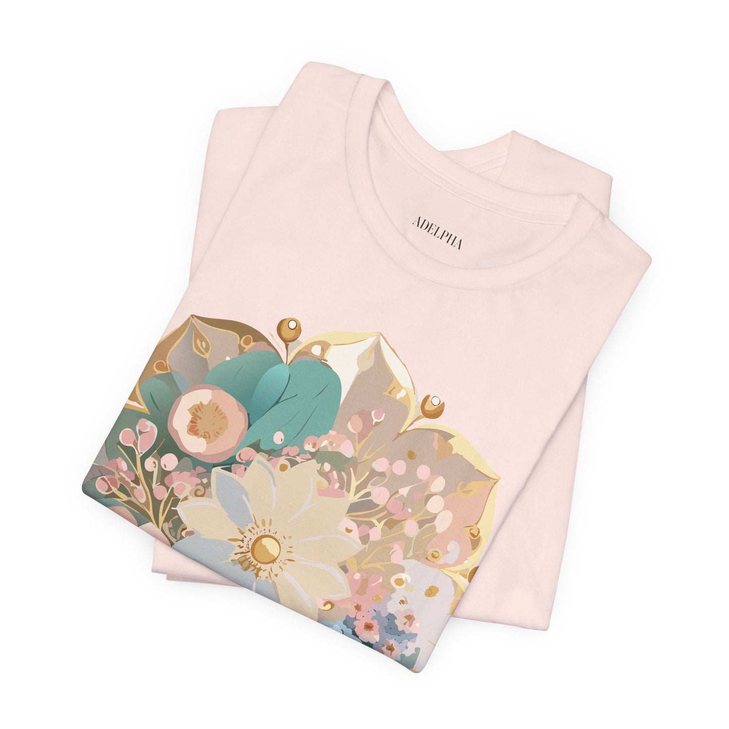 Natural Cotton Tee Shirt - Medallion Collection Printify