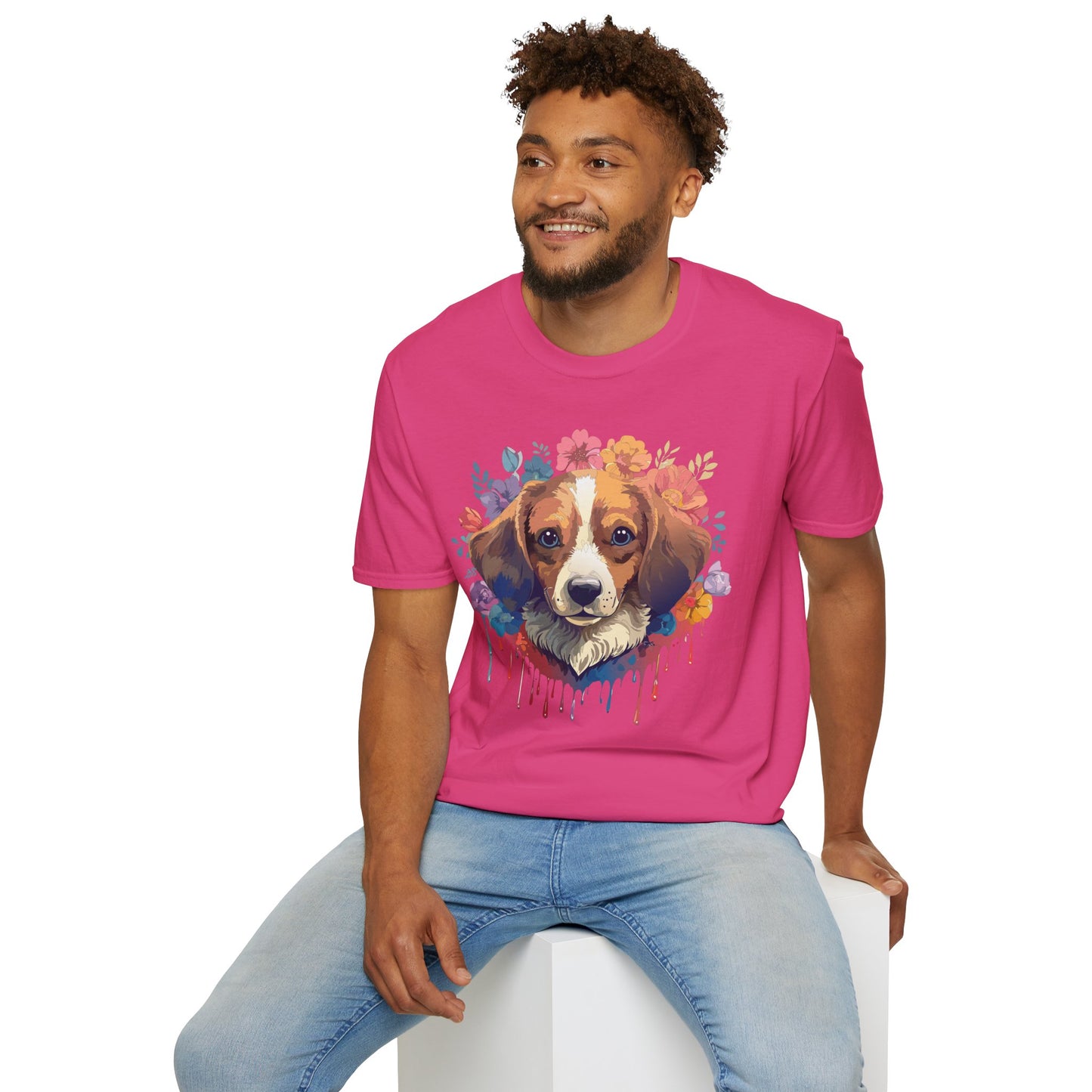Dog Shirt, Shirt with Dog, Animal Tee, Shirt with Animals