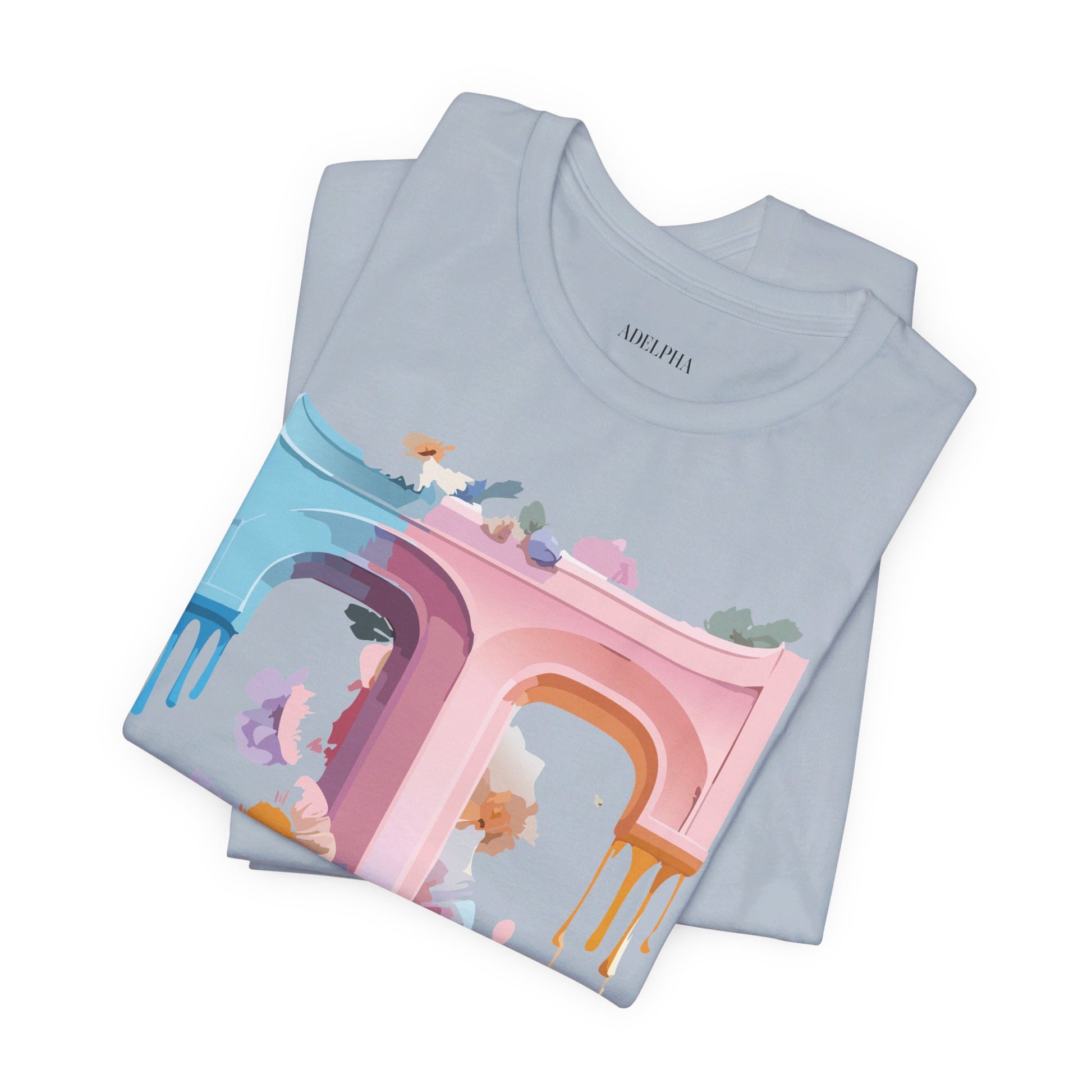 Natural Cotton Tee Shirt - Letters Collection - T Printify