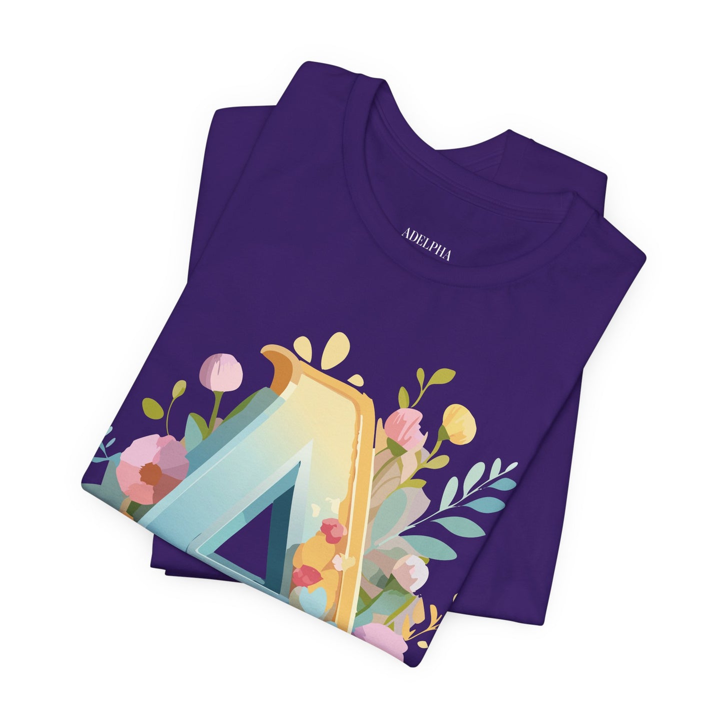Natural Cotton Tee Shirt - Letters Collection - A Printify