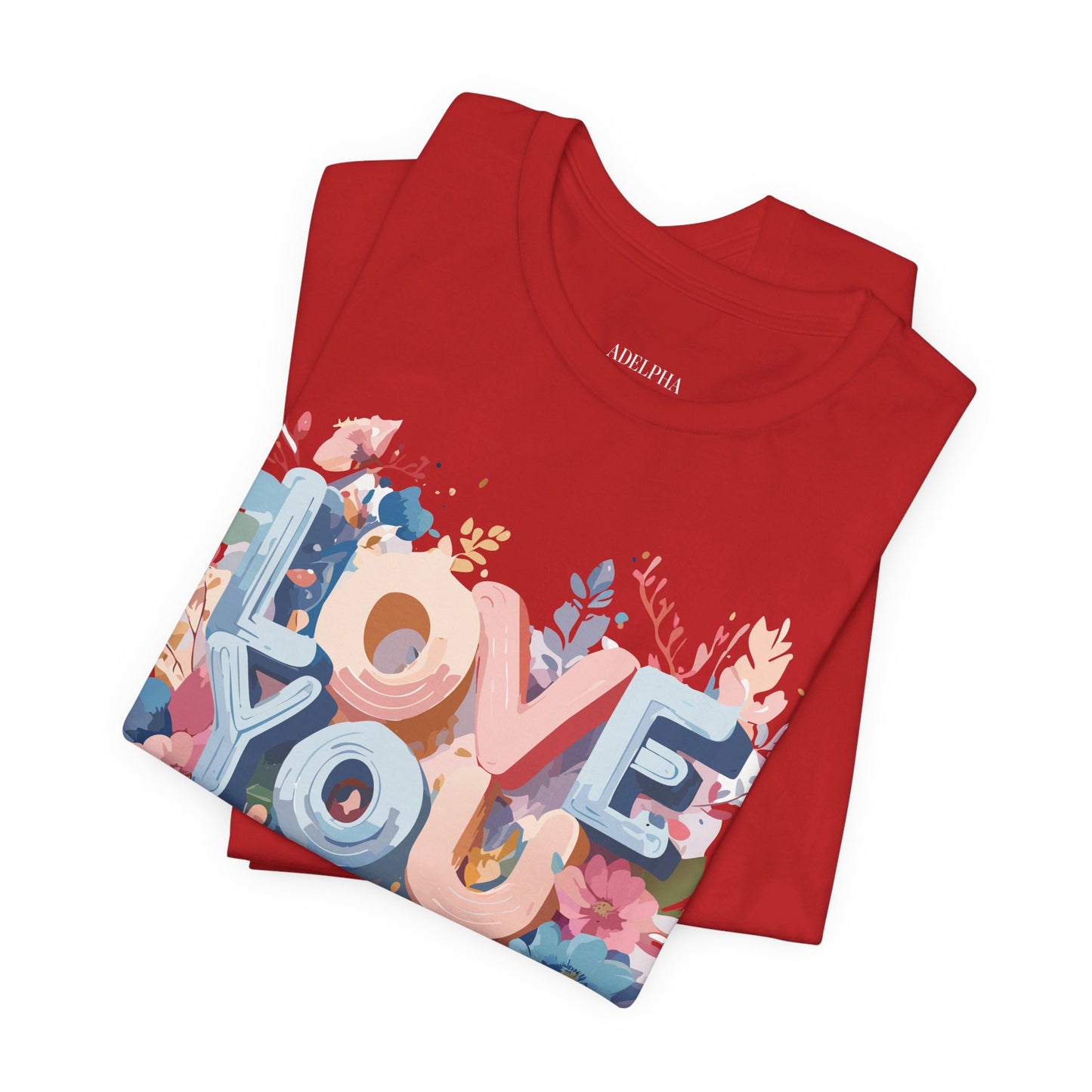 Natural Cotton Tee Shirt - Love Story Collection Printify