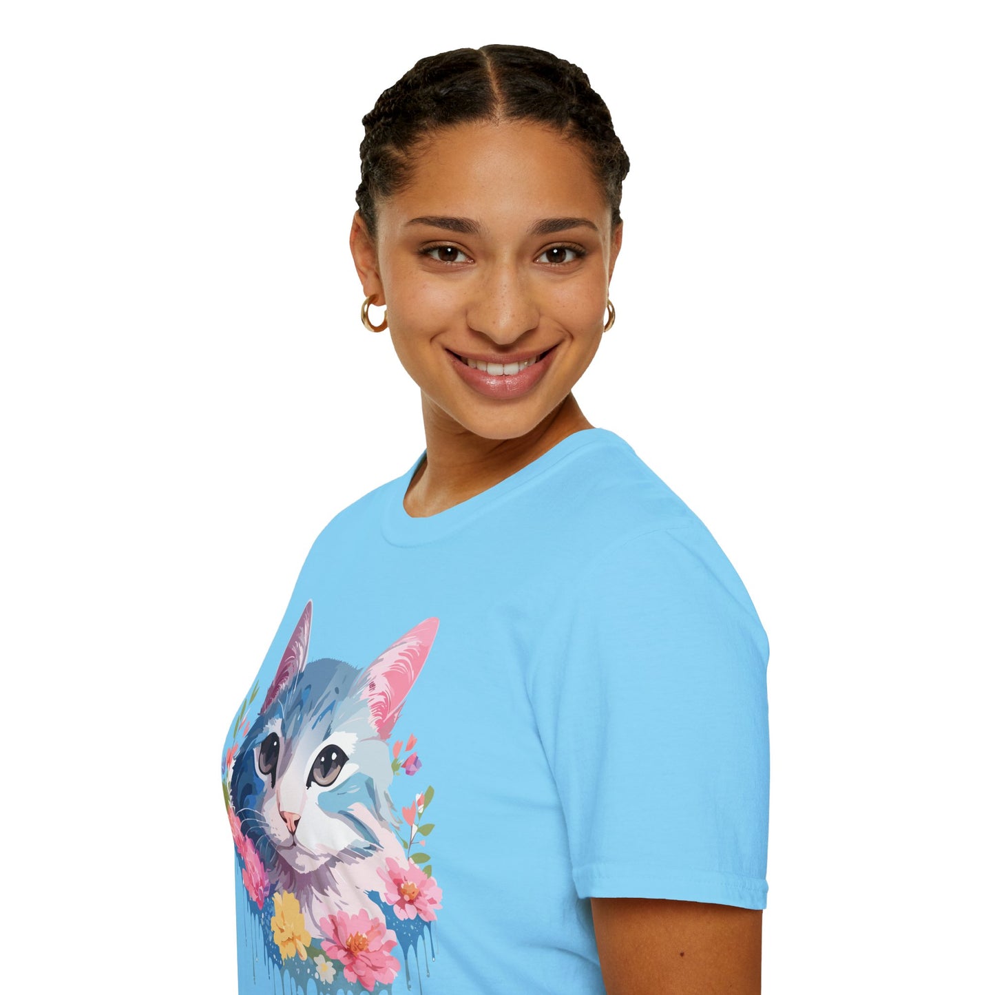 Cat Shirt, Shirt with Cat, Cats Tee, Kitten Tee