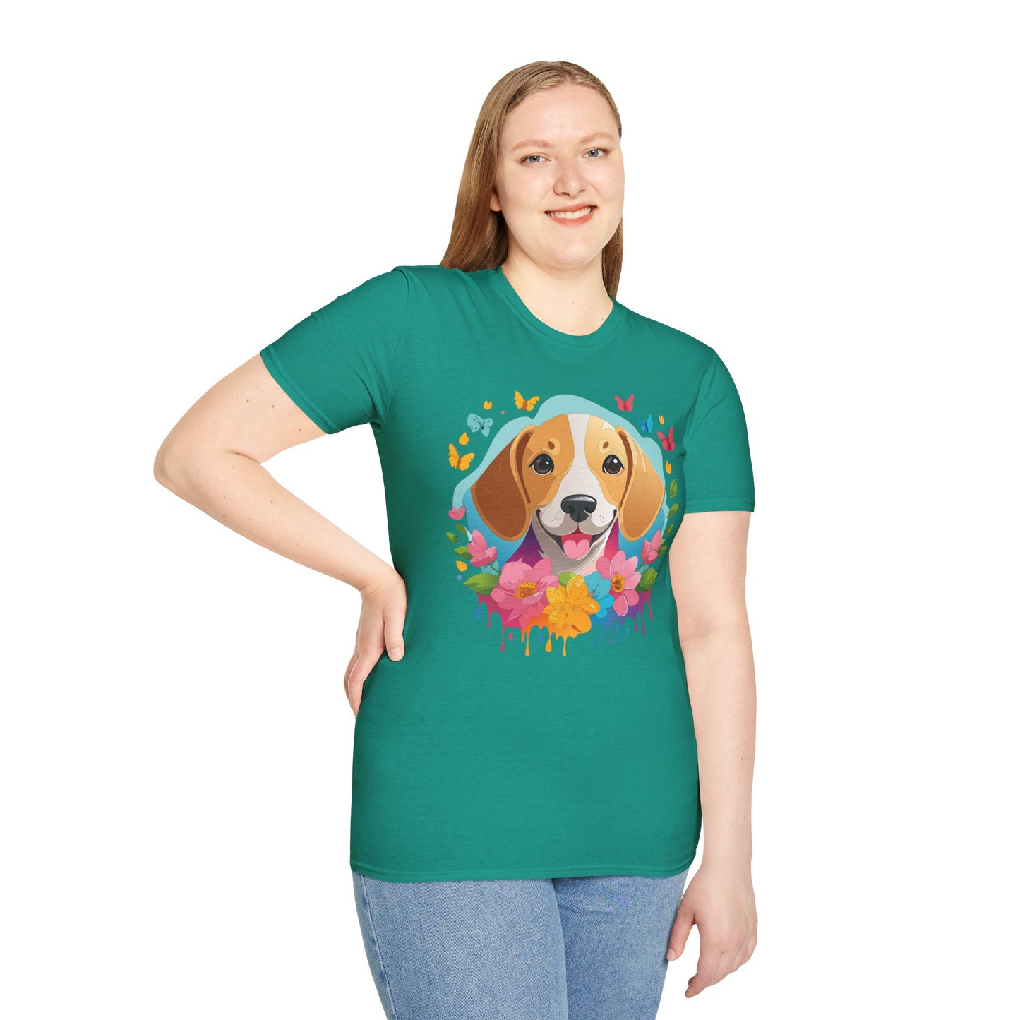 Dog Shirt, Shirt with Dog, Animal Tee, Shirt with Animals