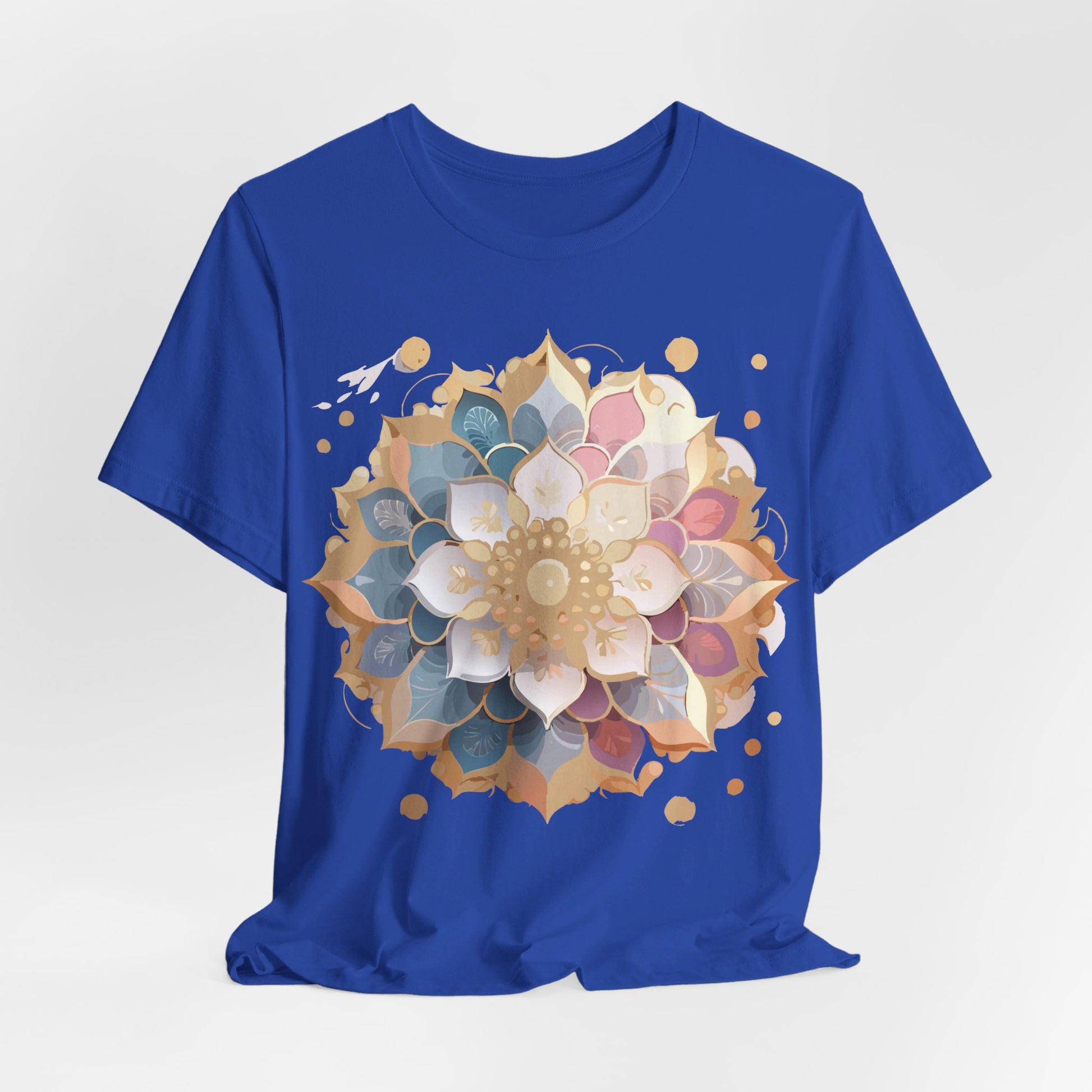 Natural Cotton Tee Shirt - Medallion Collection Printify