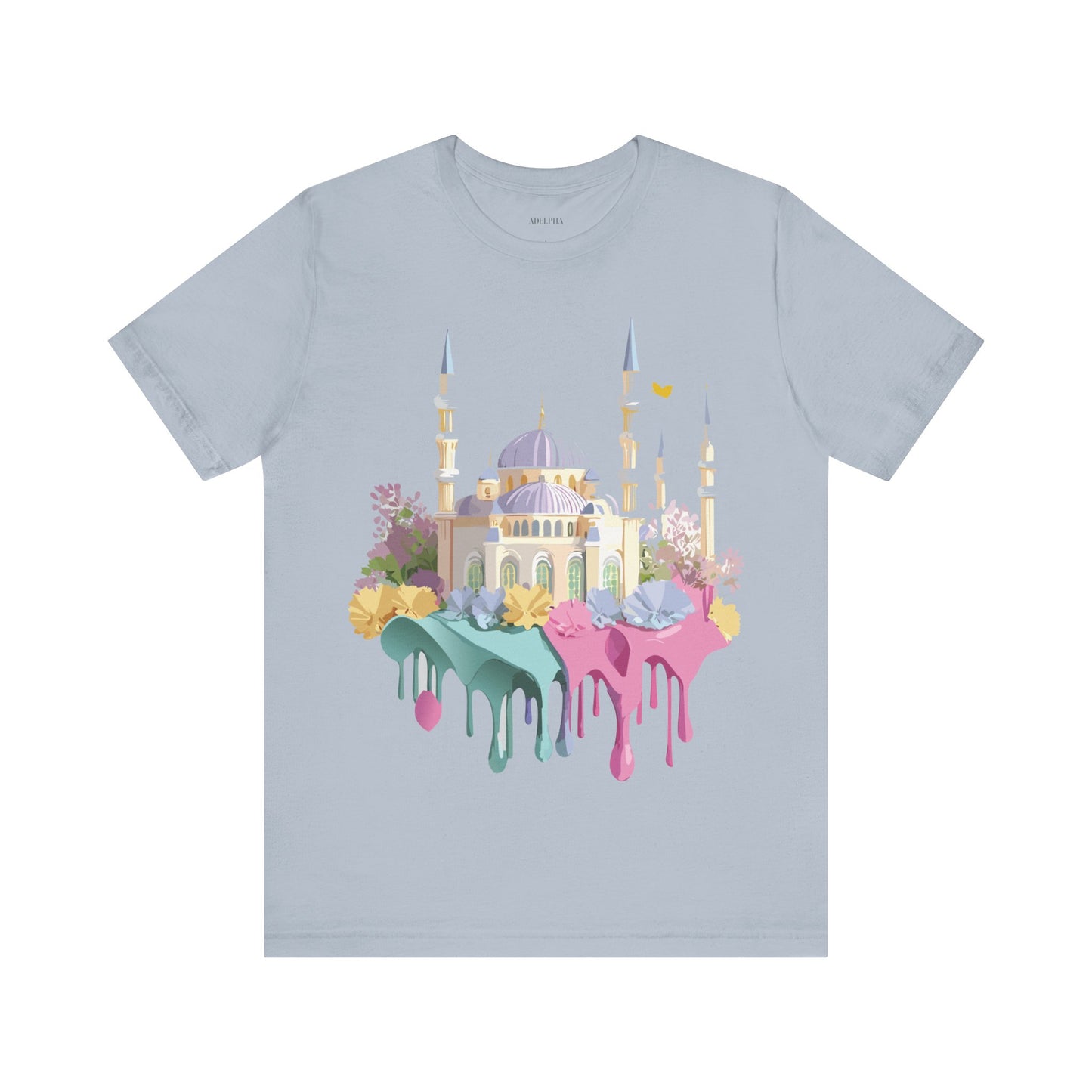 Natural Cotton Tee Shirt - Istanbul, Turkey Printify