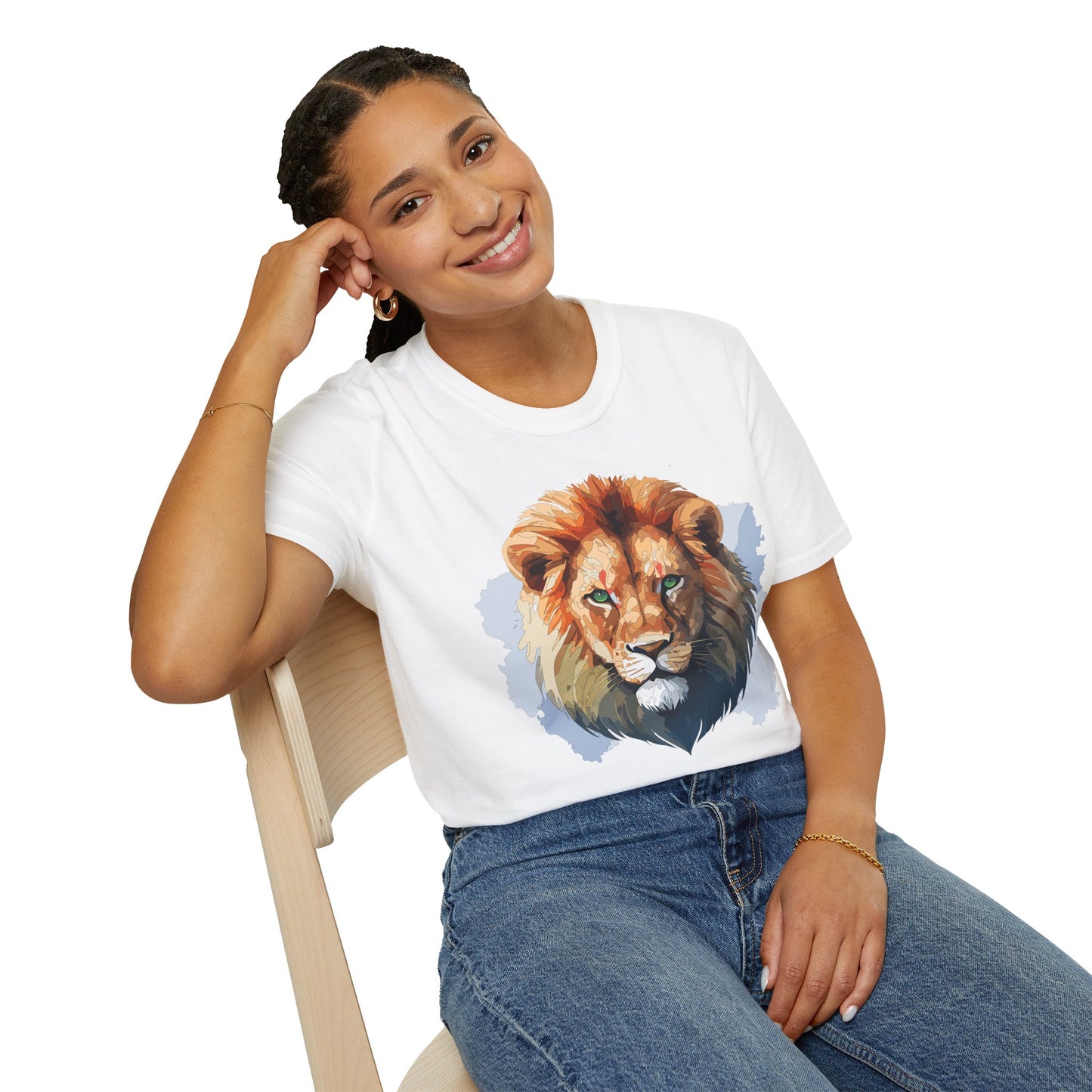 Lion Shirt, Shirt with Lion, Animal Tee, Shirt with Animals
