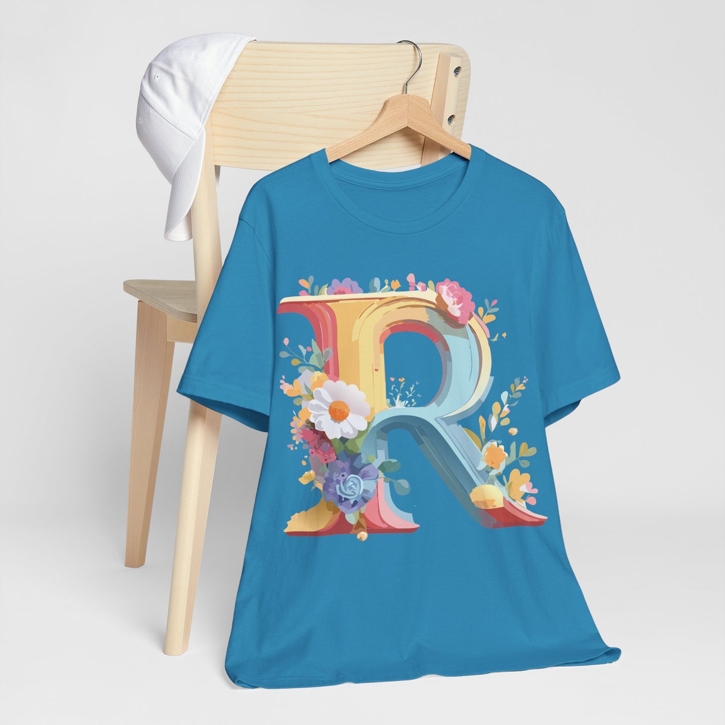 Letter Shirt, Letter R Shirt - ADELPHA
