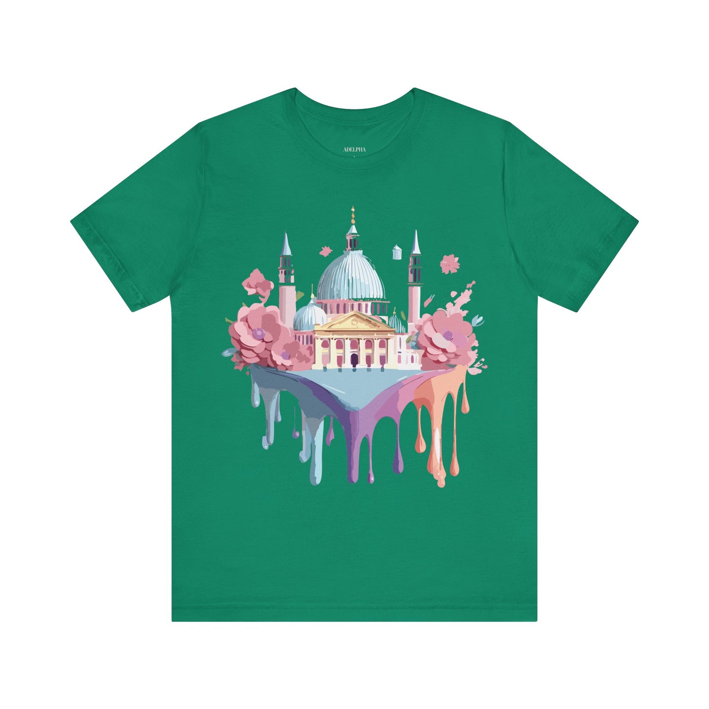 Natural Cotton Tee Shirt - Beautiful Places Collection - Venice Printify