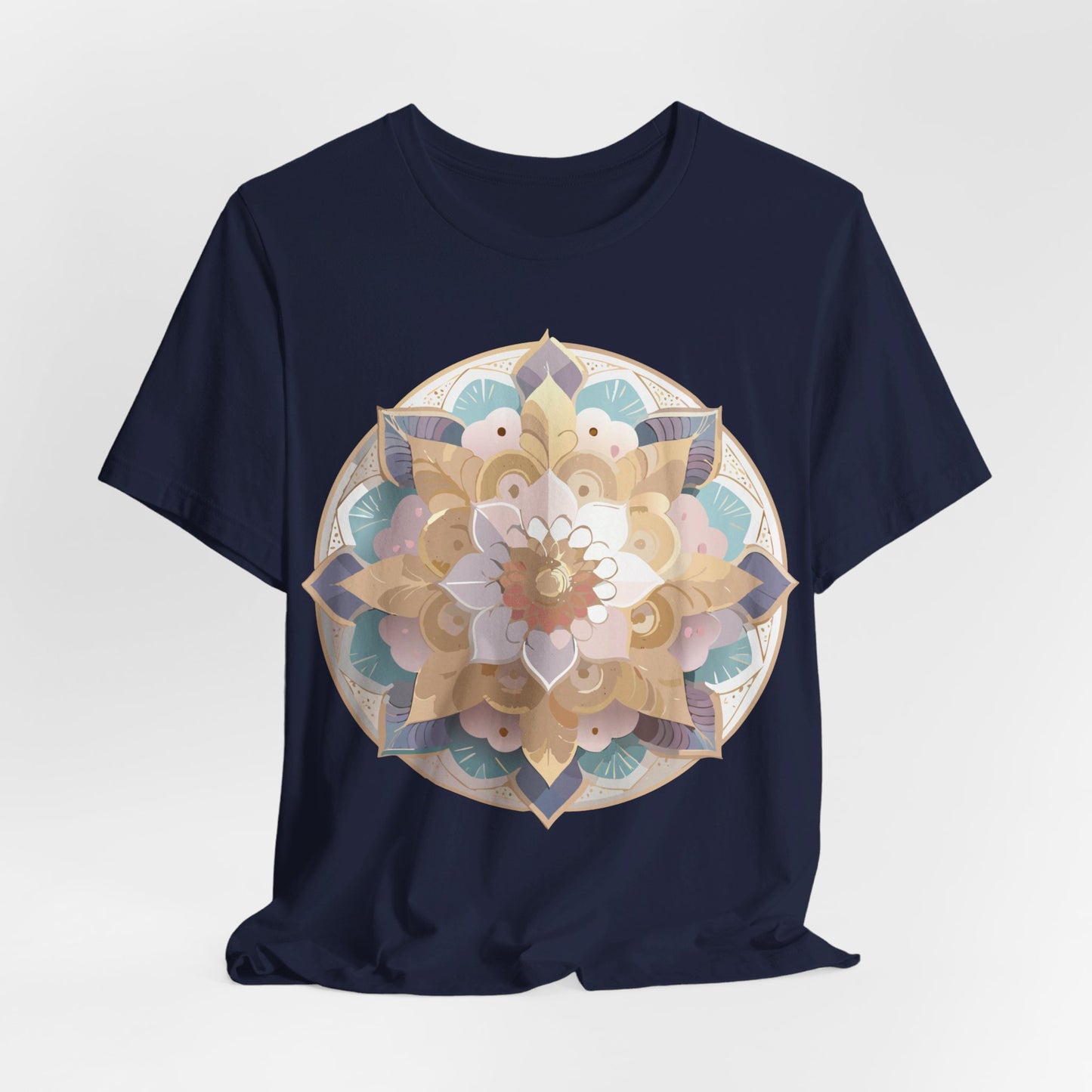 Natural Cotton Tee Shirt - Medallion Collection Printify