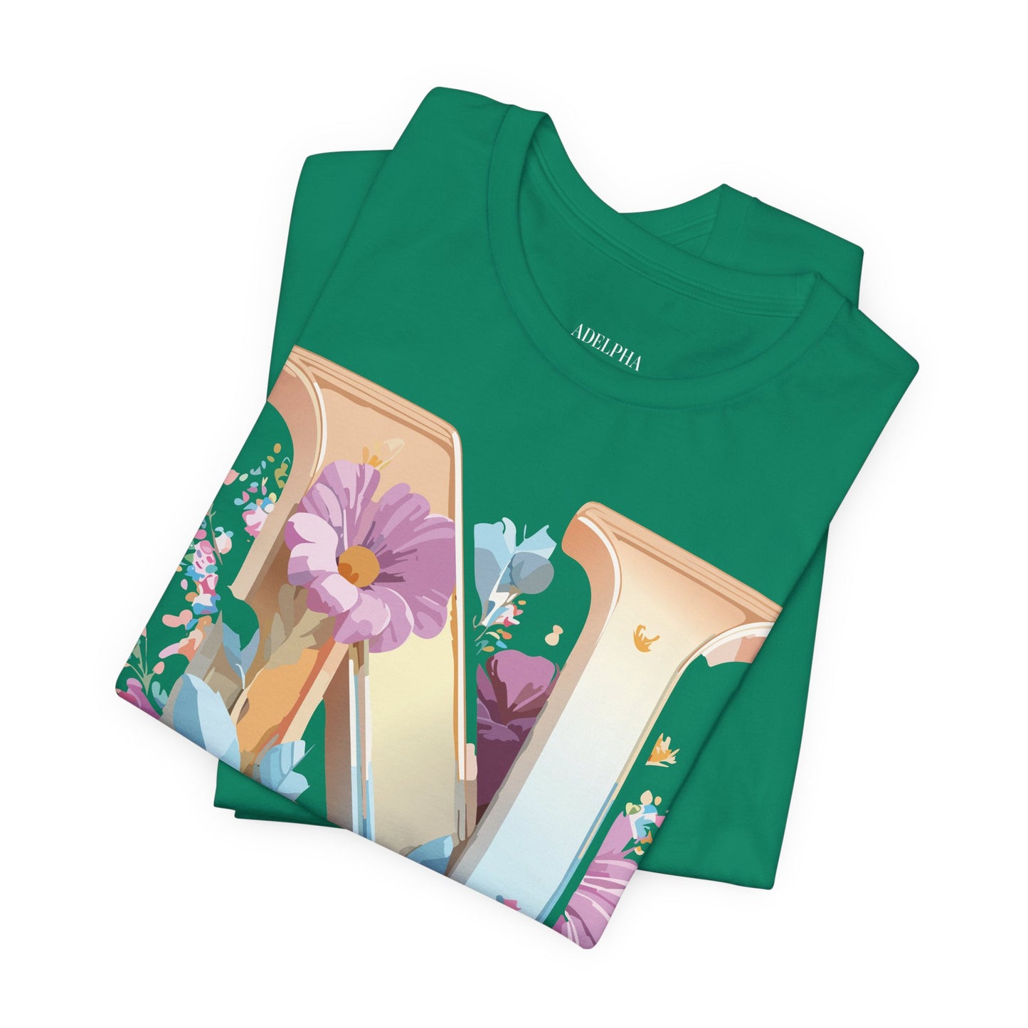 Letter Shirt, Letter N Shirt - ADELPHA
