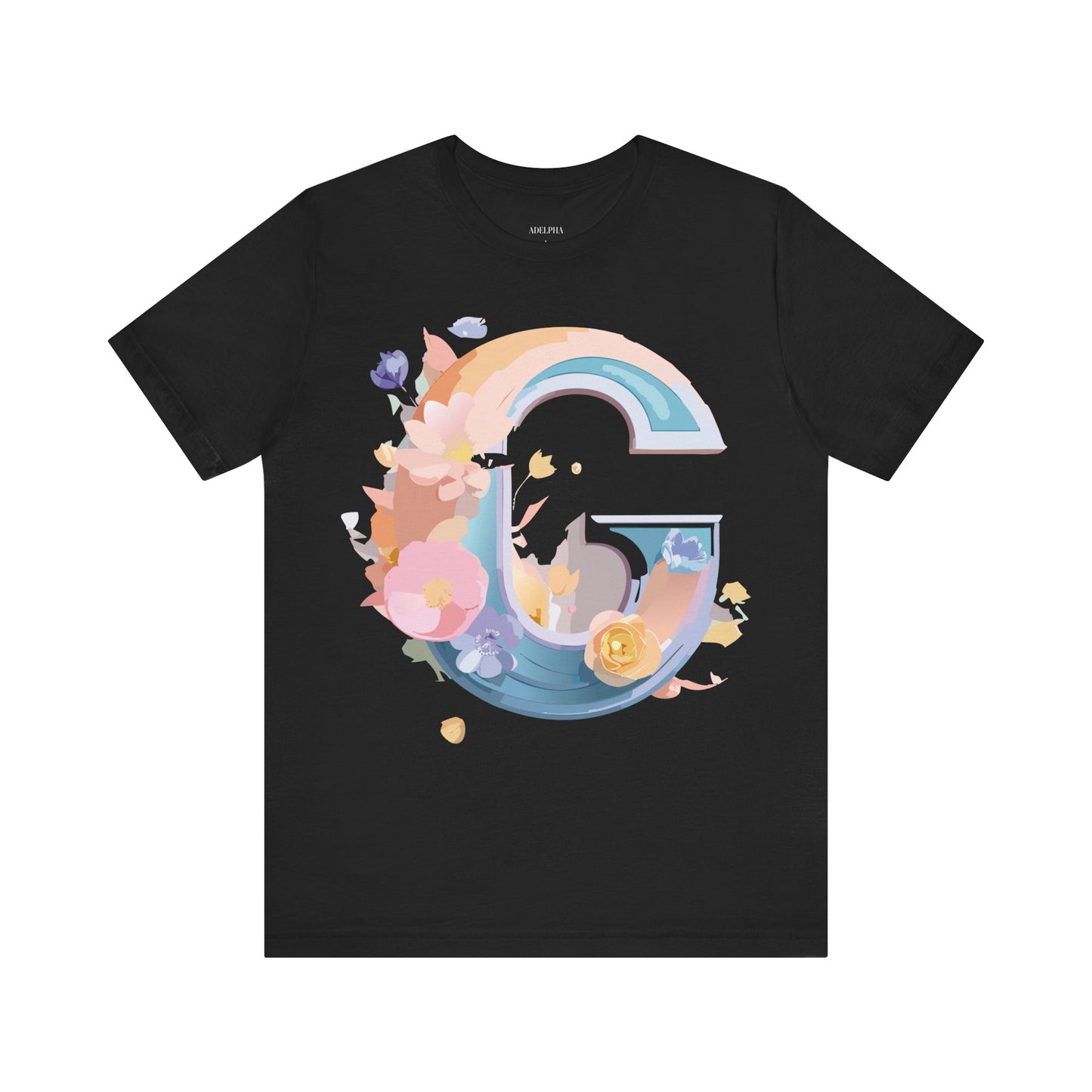 Natural Cotton Tee Shirt - Letters Collection - G Printify