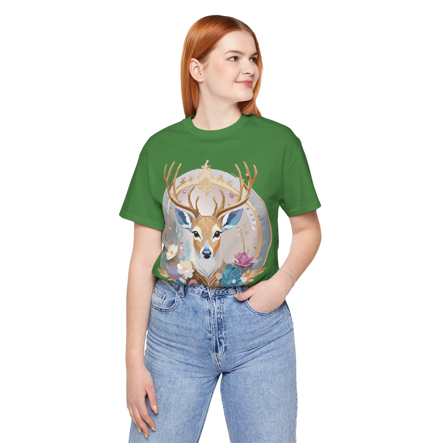 Natural Cotton Tee Shirt - Medallion Collection Printify