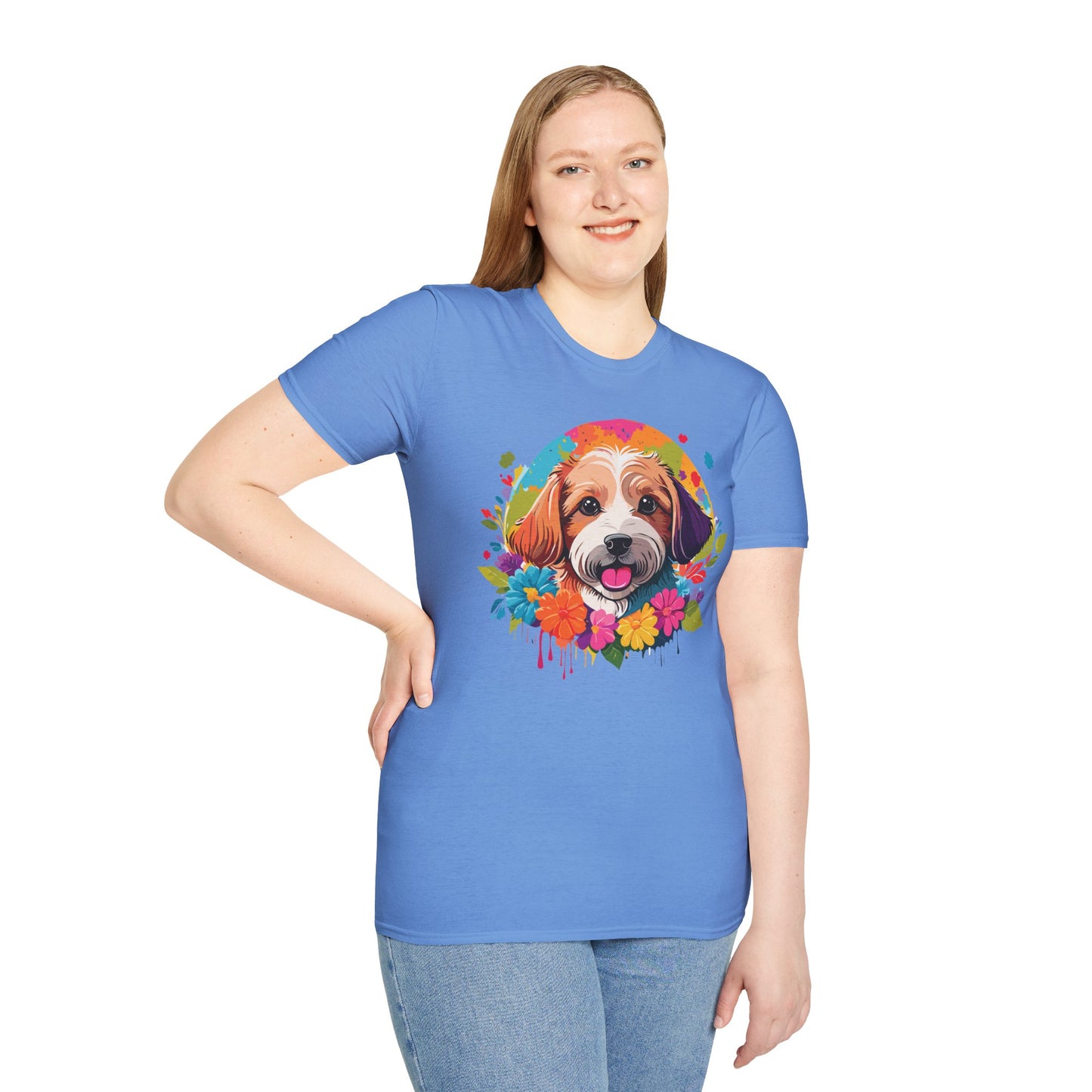 Dog Shirt, Shirt with Dog, Animal Tee, Shirt with Animals