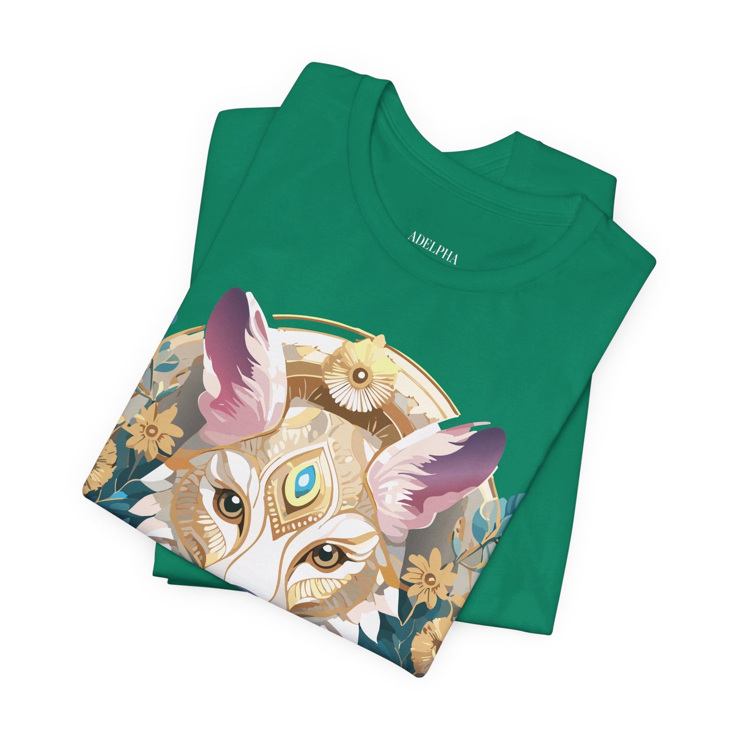 Natural Cotton Tee Shirt - Medallion Collection Printify
