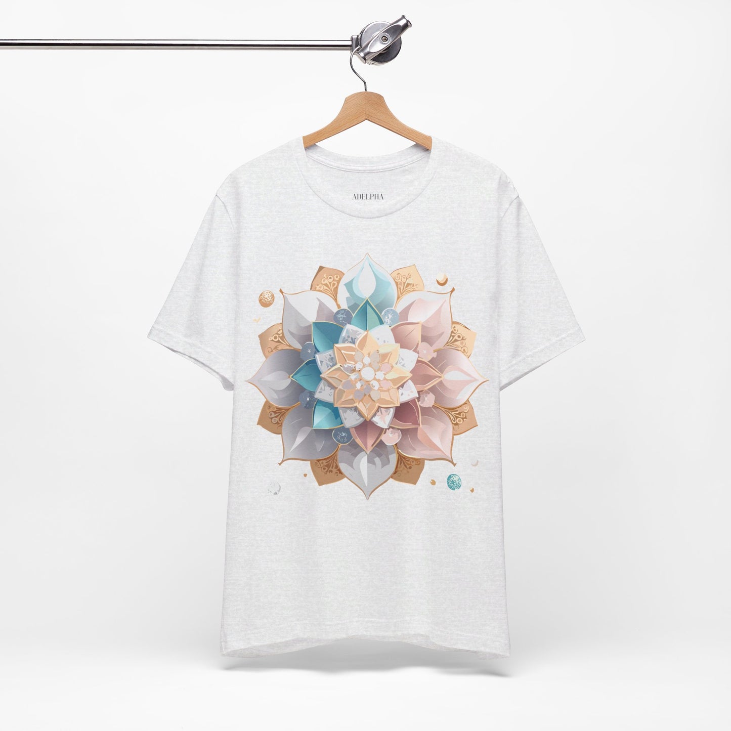 Natural Cotton Tee Shirt - Medallion Collection Printify