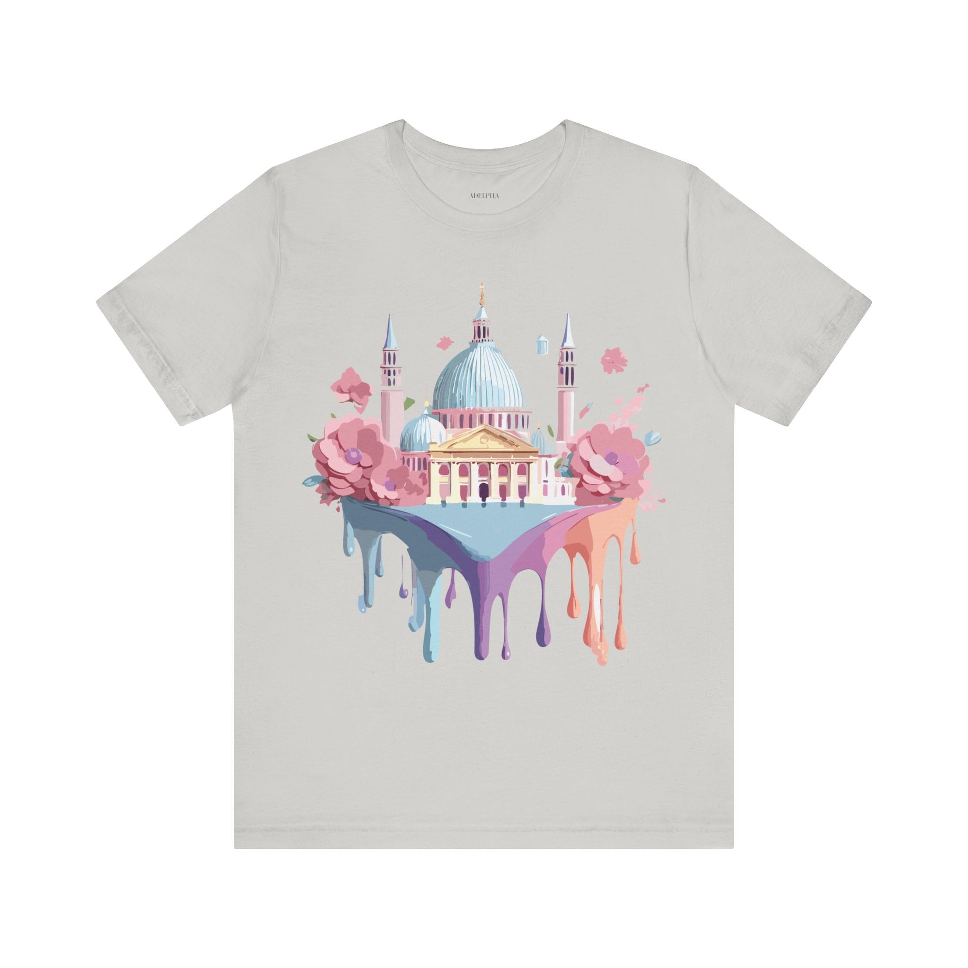 Natural Cotton Tee Shirt - Beautiful Places Collection - Venice Printify