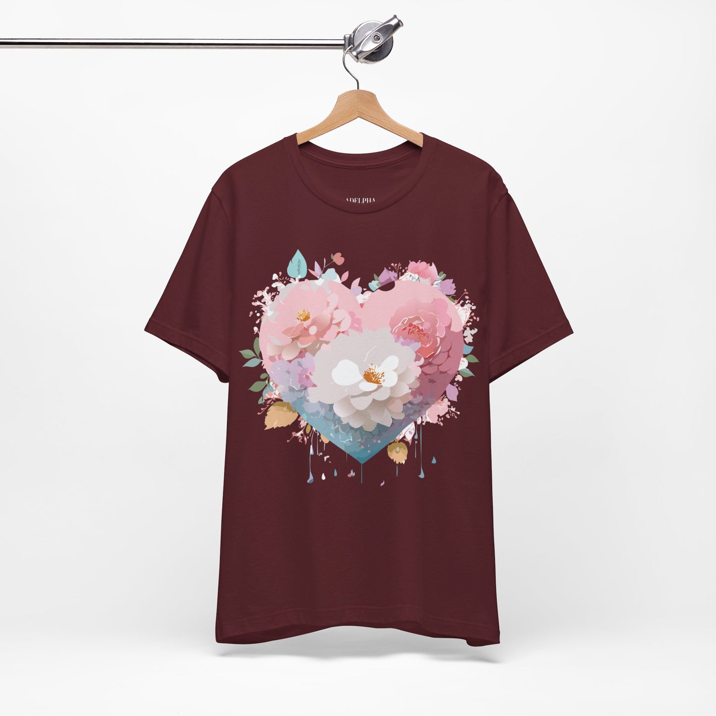 Natural Cotton Tee Shirt - Love Story Collection Printify