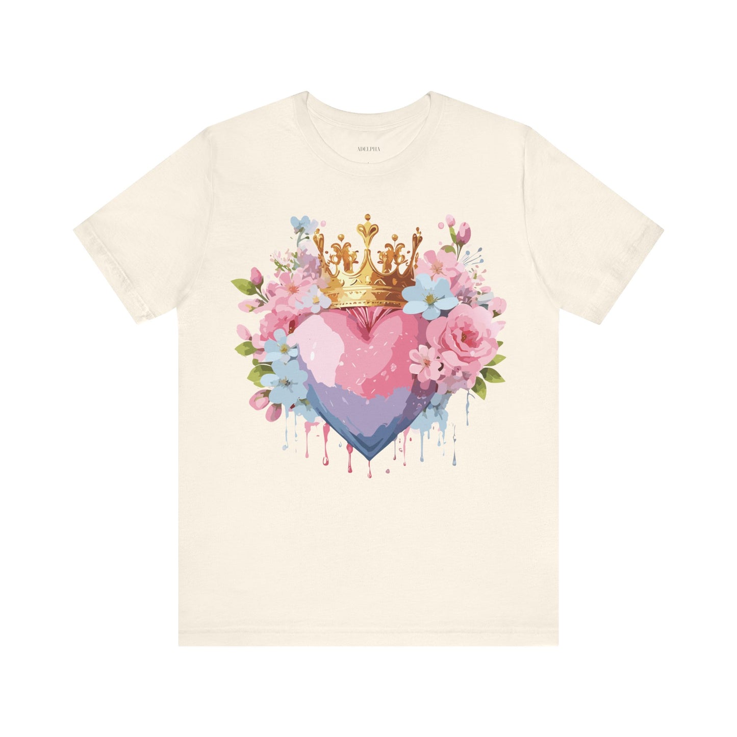 Natural Cotton Tee Shirt - Love story Collection Printify