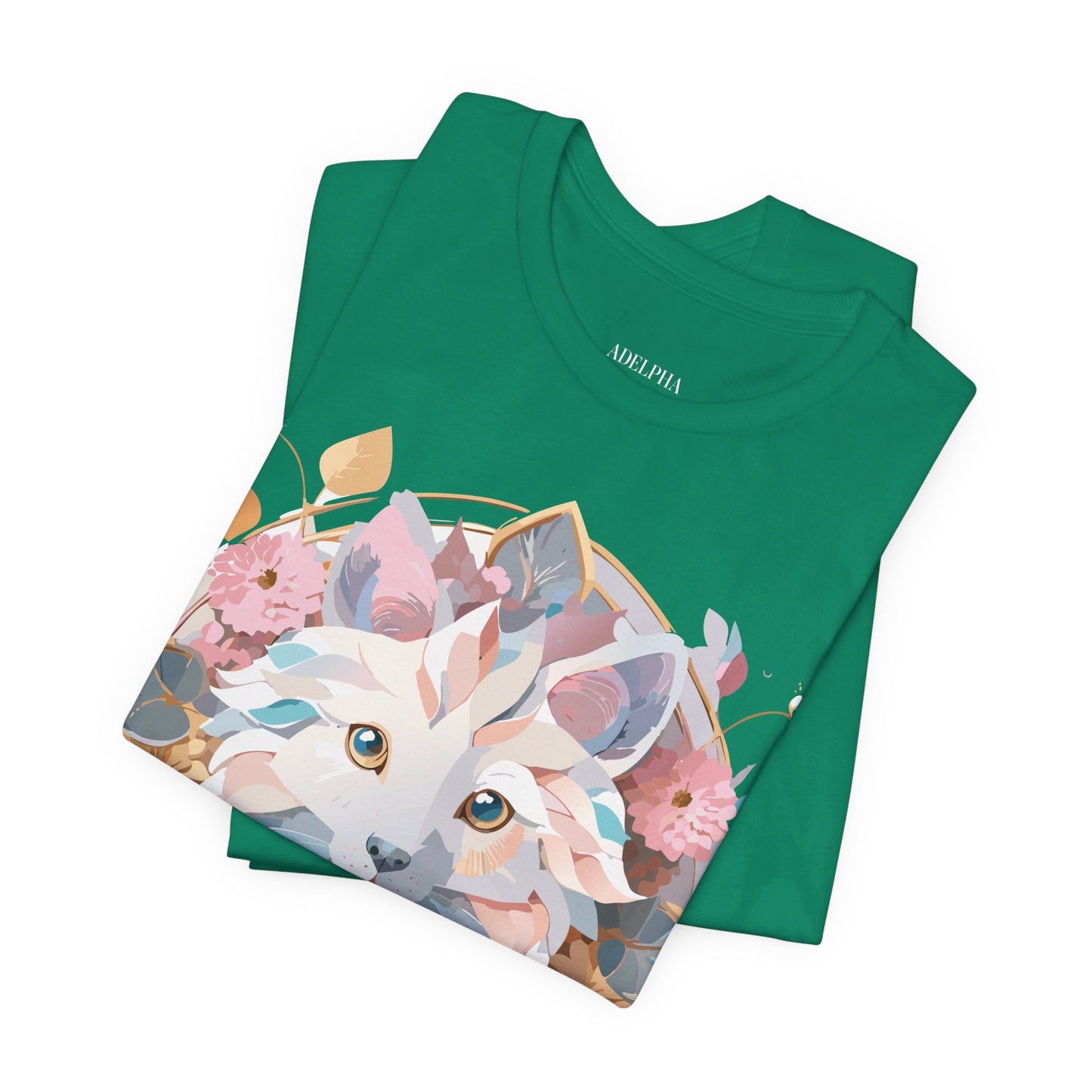 Natural Cotton Tee Shirt - Medallion Collection Printify