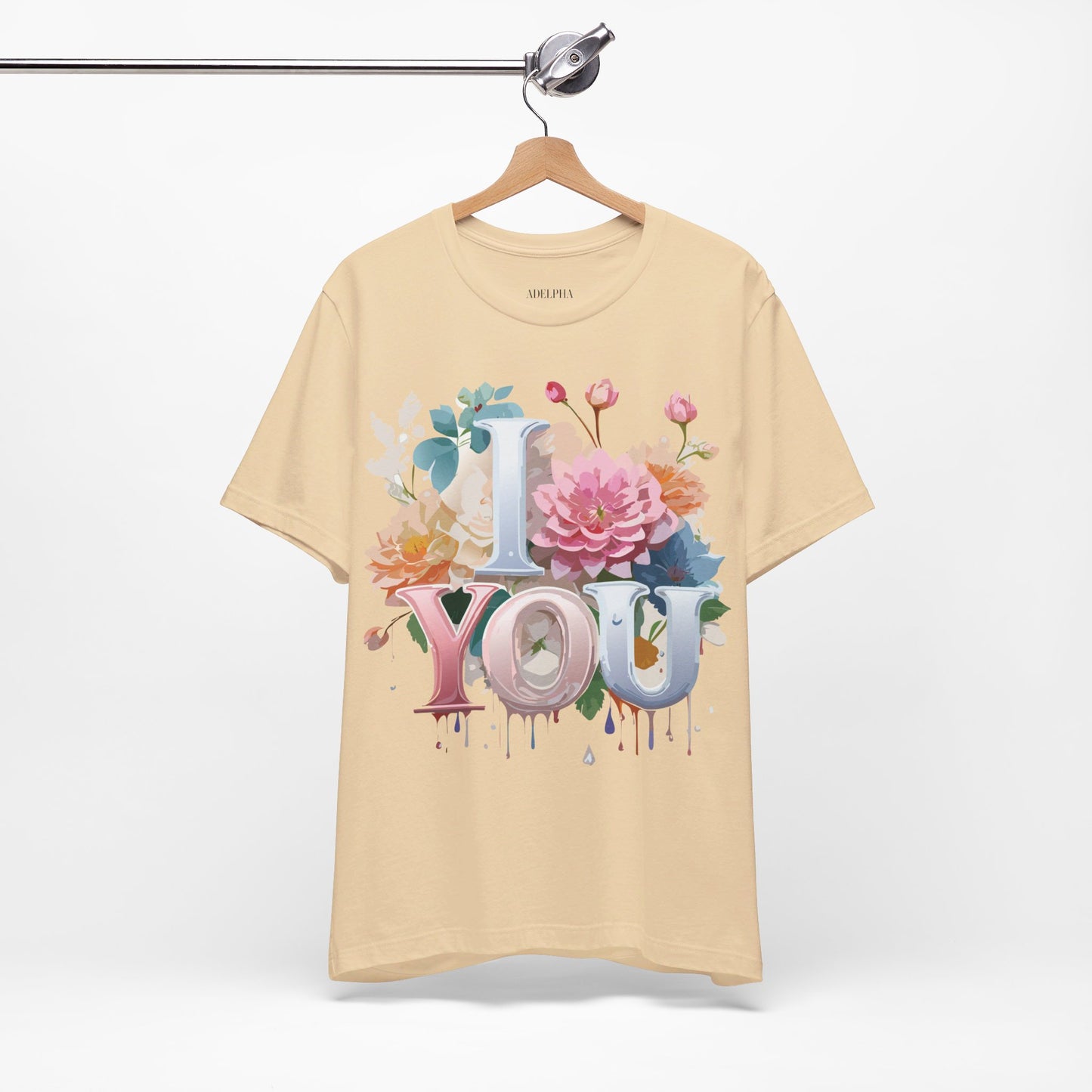 Natural Cotton Tee Shirt - Love story Collection Printify