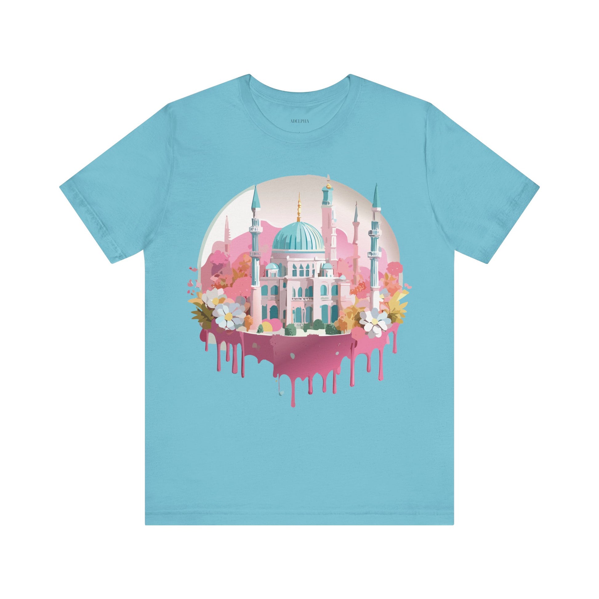 Natural Cotton Tee Shirt - Istanbul, Turkey Printify