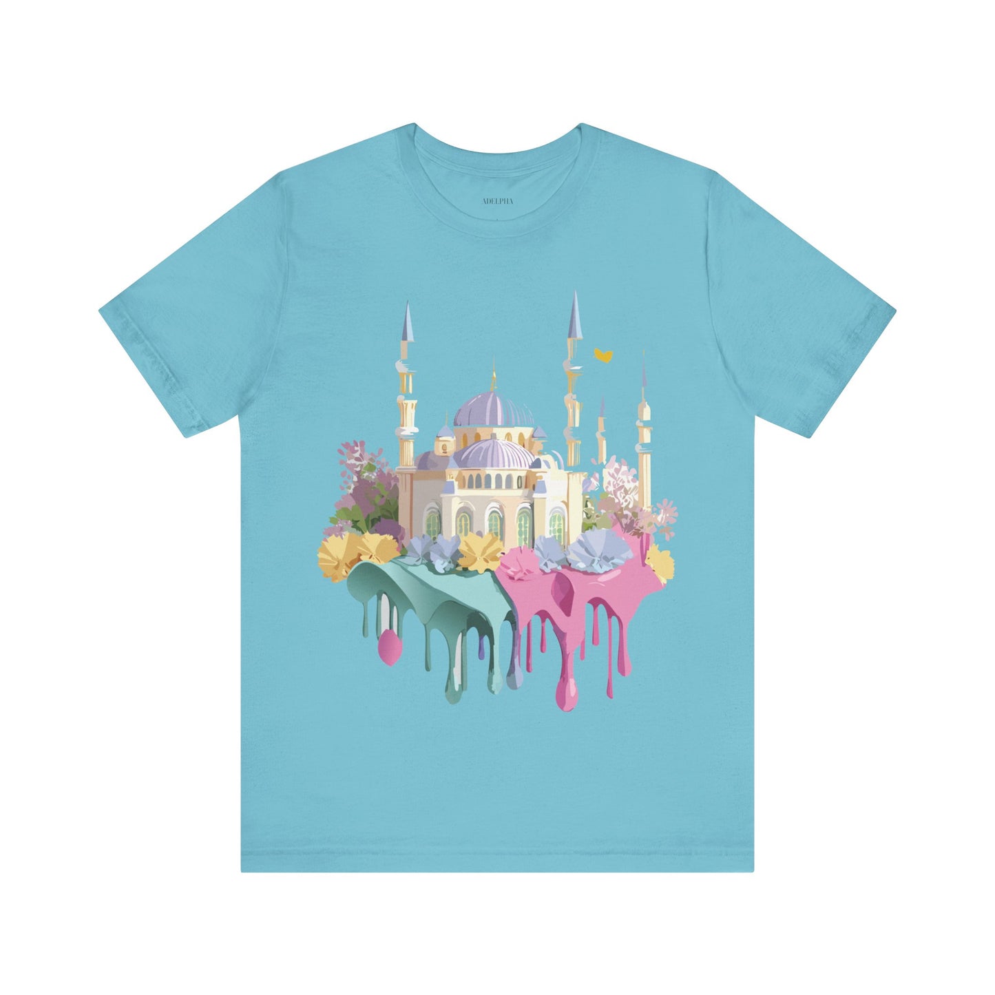 Natural Cotton Tee Shirt - Istanbul, Turkey Printify