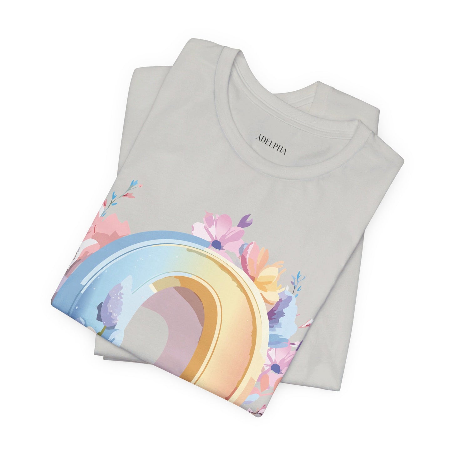 Natural Cotton Tee Shirt - Letters Collection - O Printify