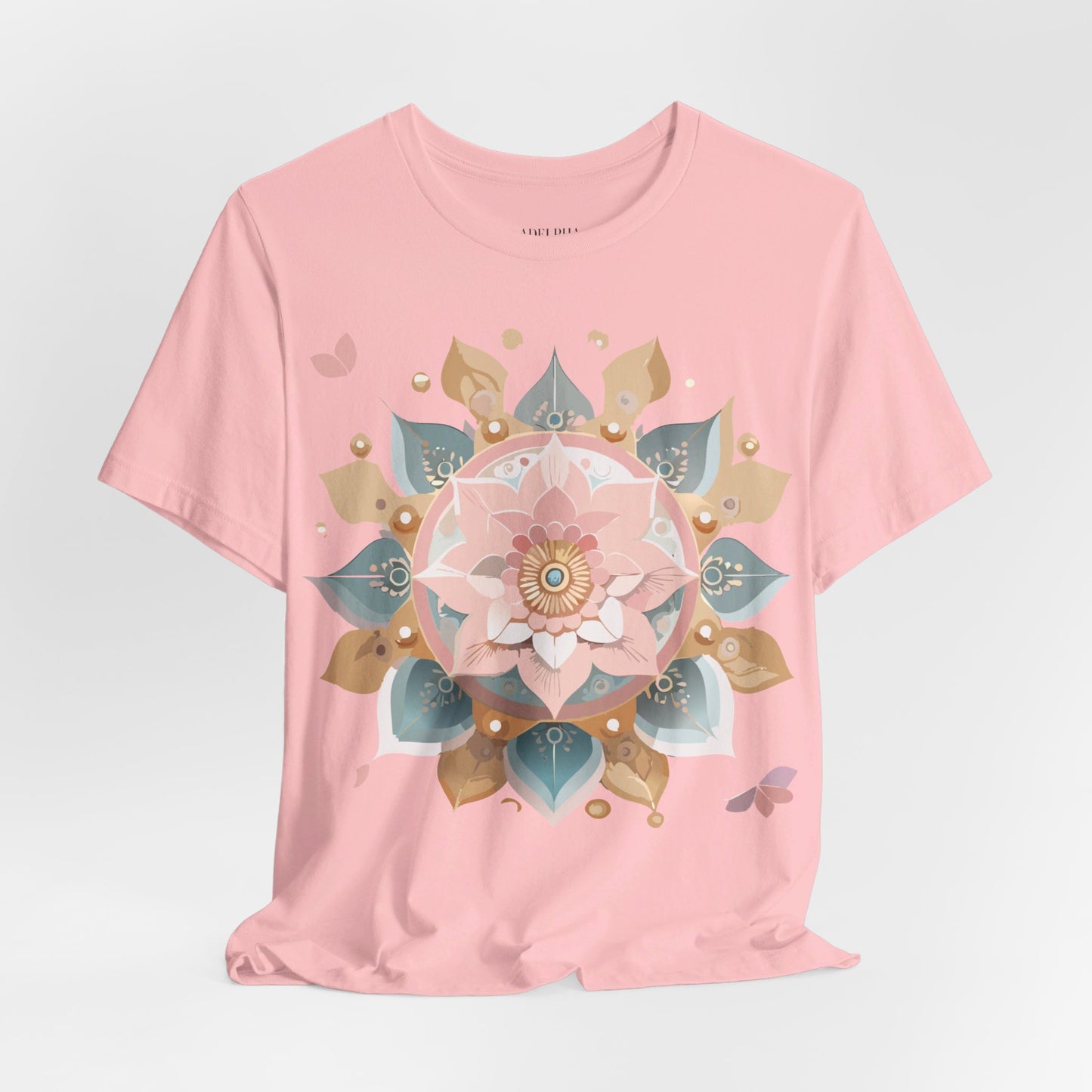 Natural Cotton Tee Shirt - Medallion Collection Printify