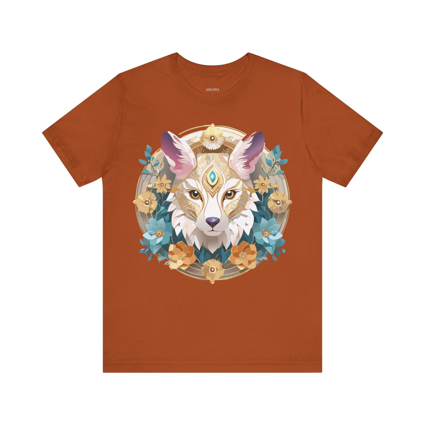 Natural Cotton Tee Shirt - Medallion Collection Printify