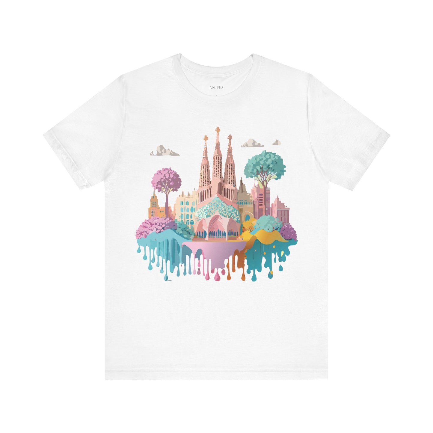 Tourist Shirt, Shirt with Barcelona - ADELPHA
