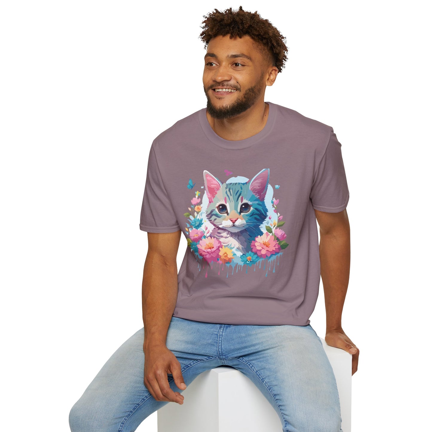 Cat Shirt, Shirt with Cat, Cats Tee, Kitten Tee