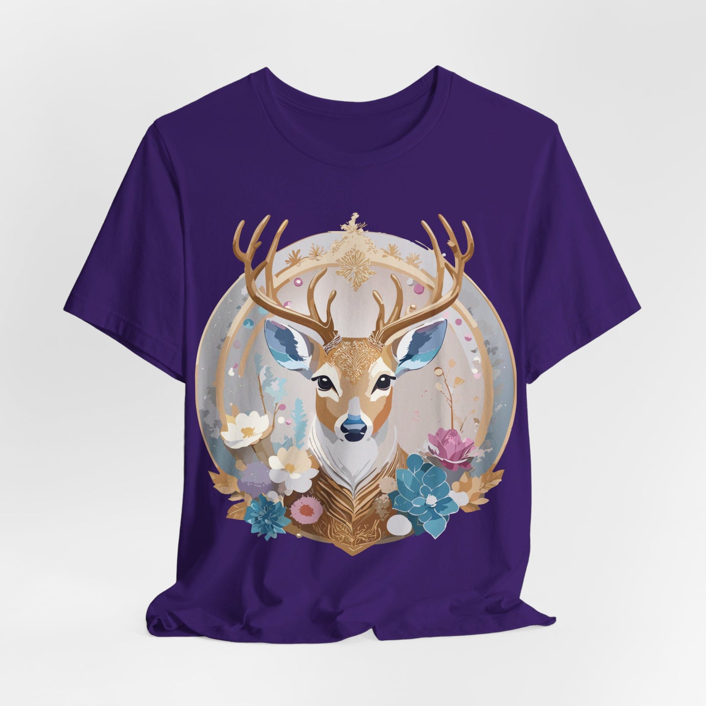 Natural Cotton Tee Shirt - Medallion Collection Printify