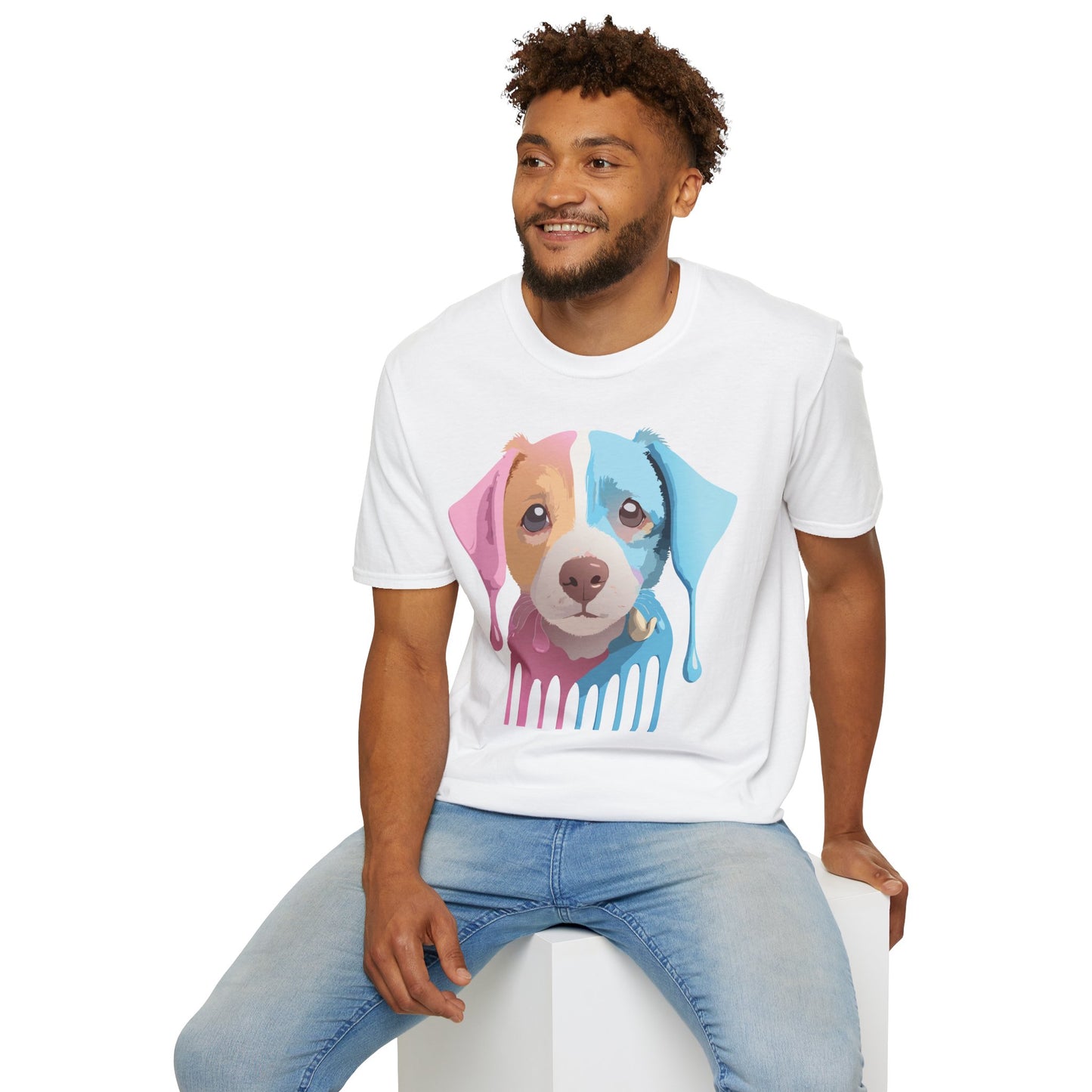 Dog Shirt, Shirt with Dog, Animal Tee, Shirt with Animals