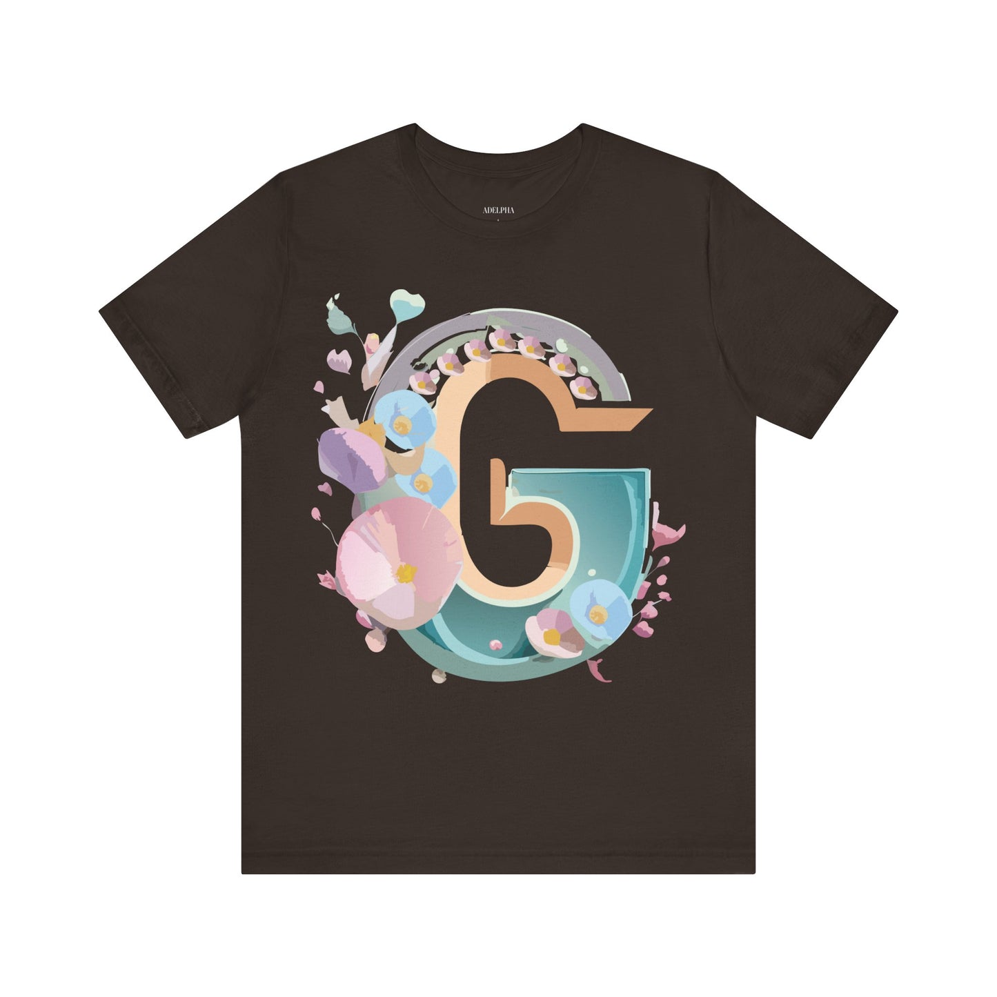 Natural Cotton Tee Shirt - Letters Collection - G Printify
