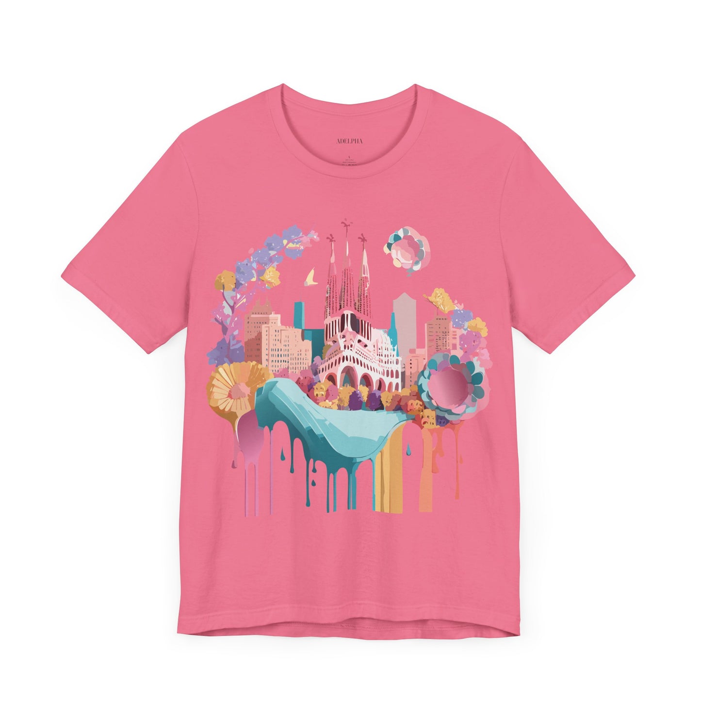 Tourist Shirt, Shirt with Barcelona - ADELPHA