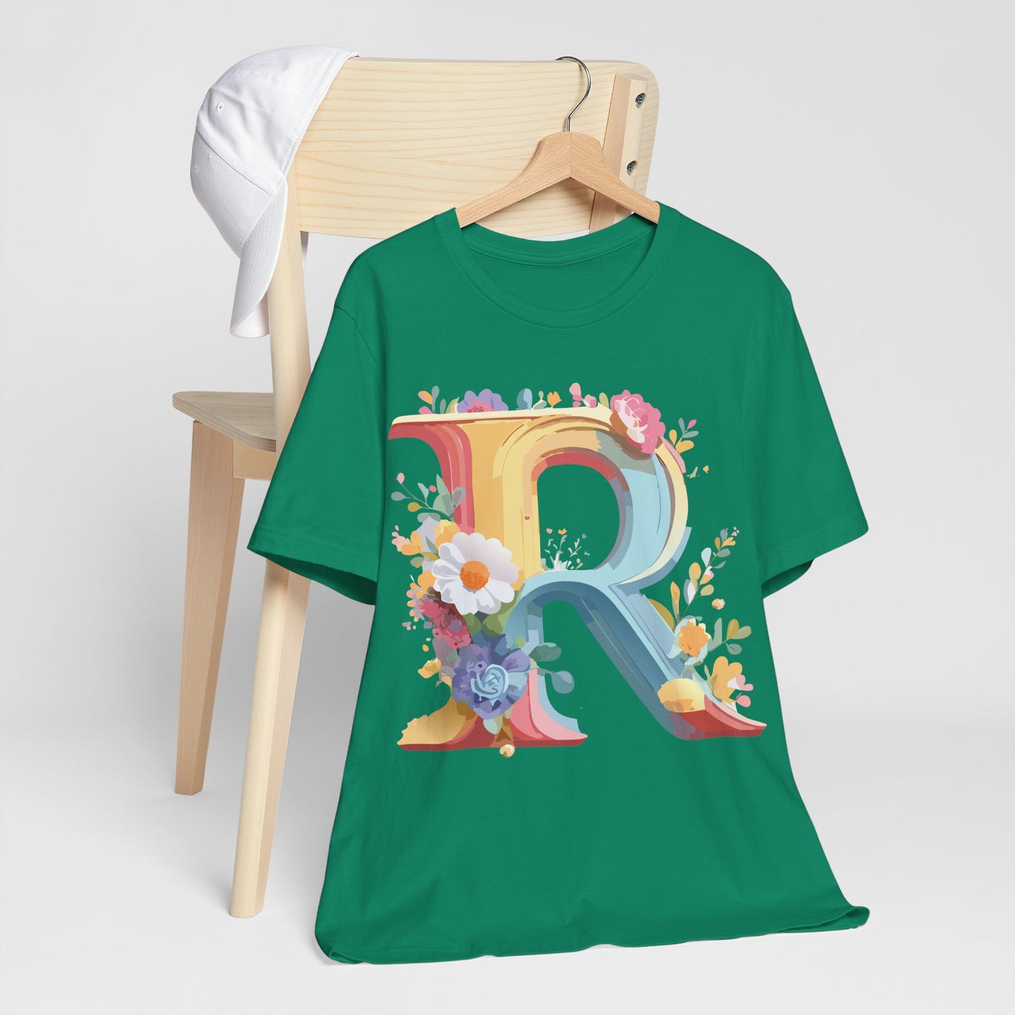 Letter Shirt, Letter R Shirt - ADELPHA