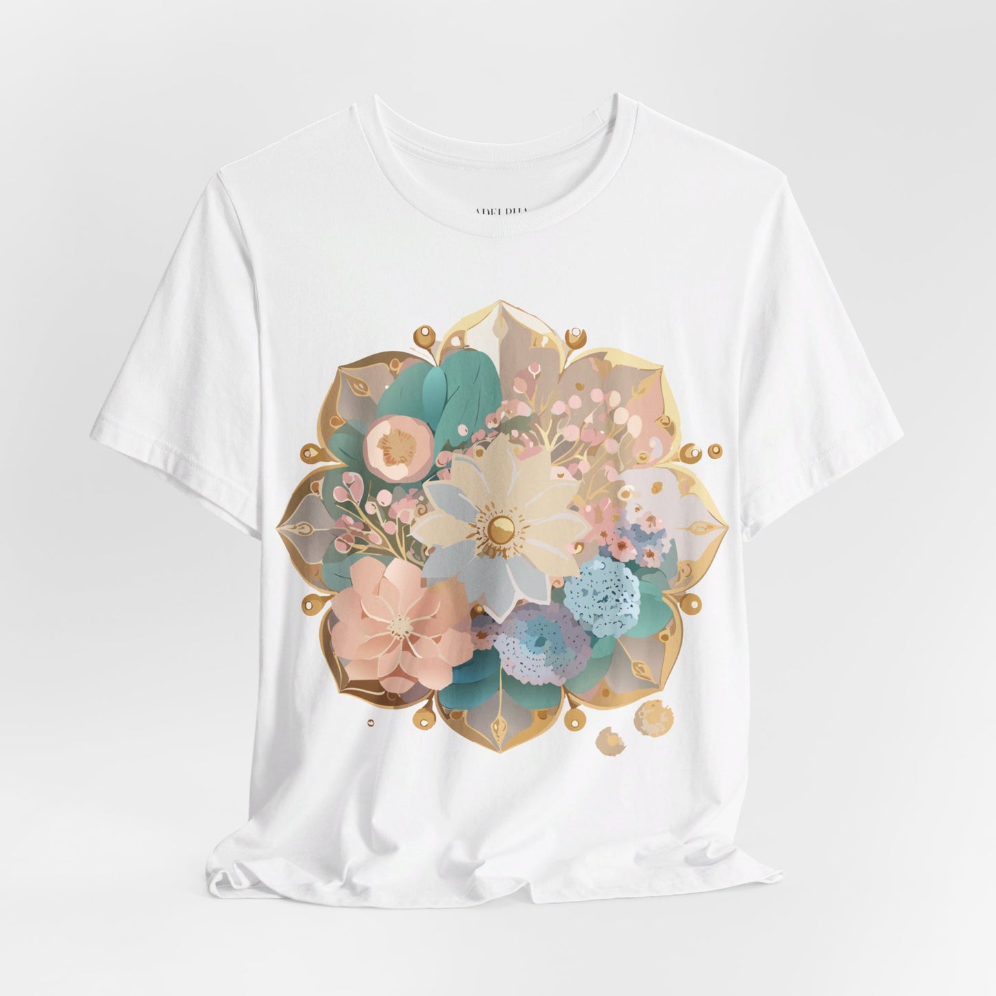 Natural Cotton Tee Shirt - Medallion Collection Printify