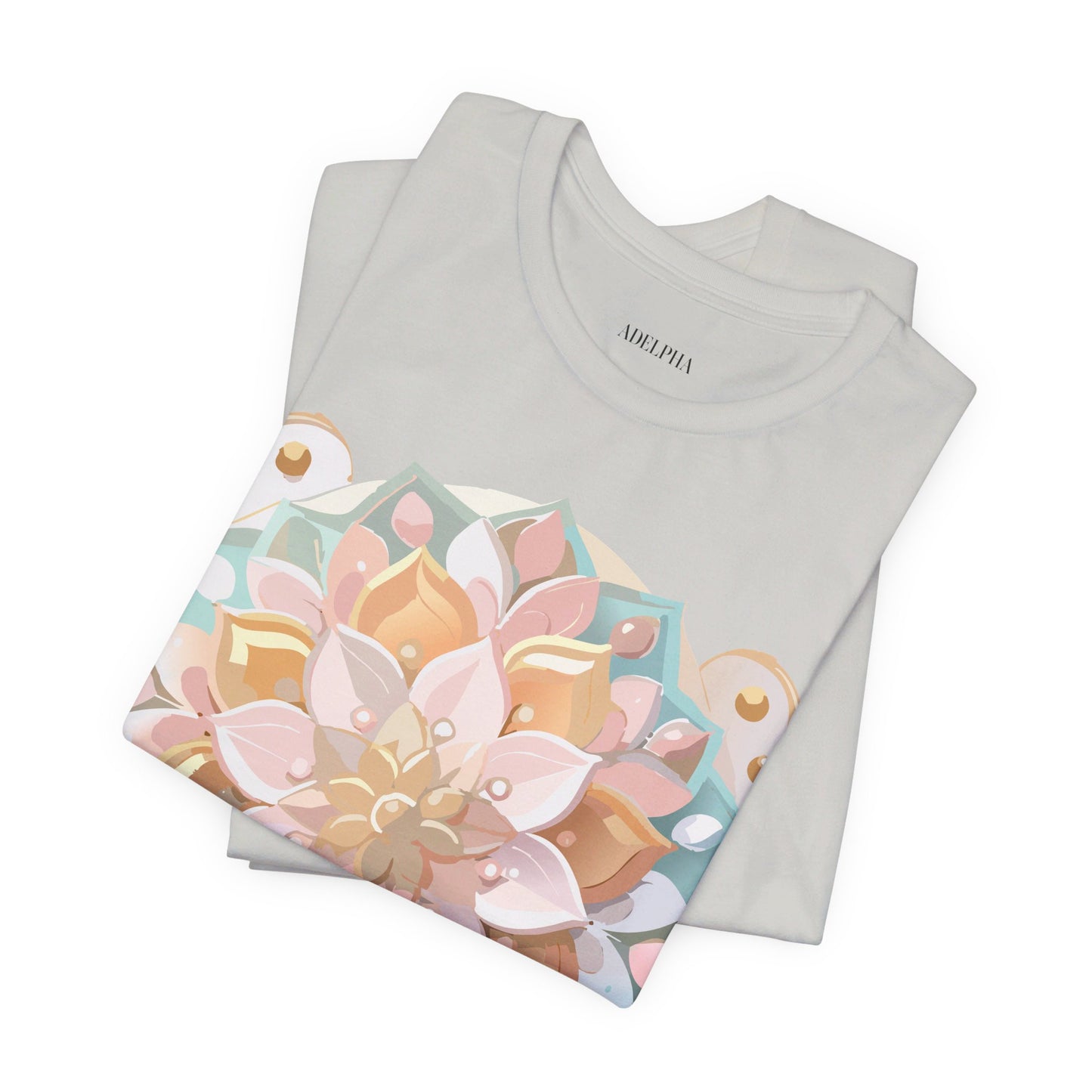 Natural Cotton Tee Shirt - Medallion Collection Printify