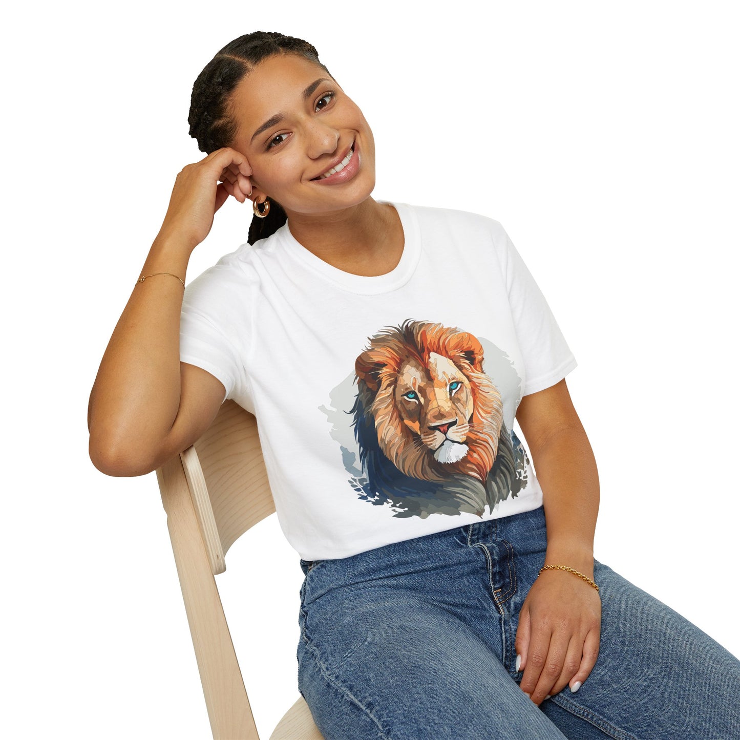 Lion Shirt, Shirt with Lion, Animal Tee, Shirt with Animals