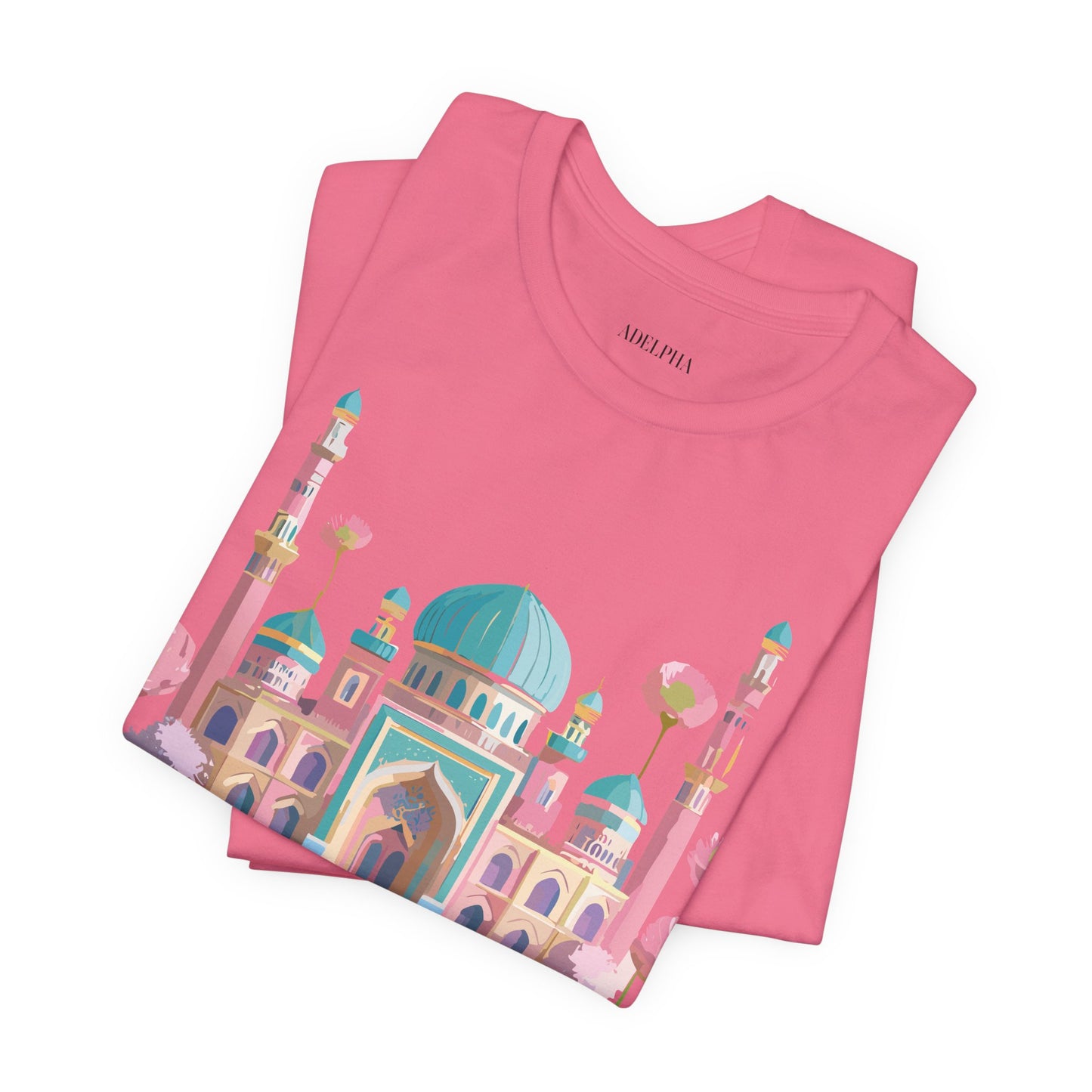 Natural Cotton Tee Shirt - Tashkent, Uzbekistan Printify
