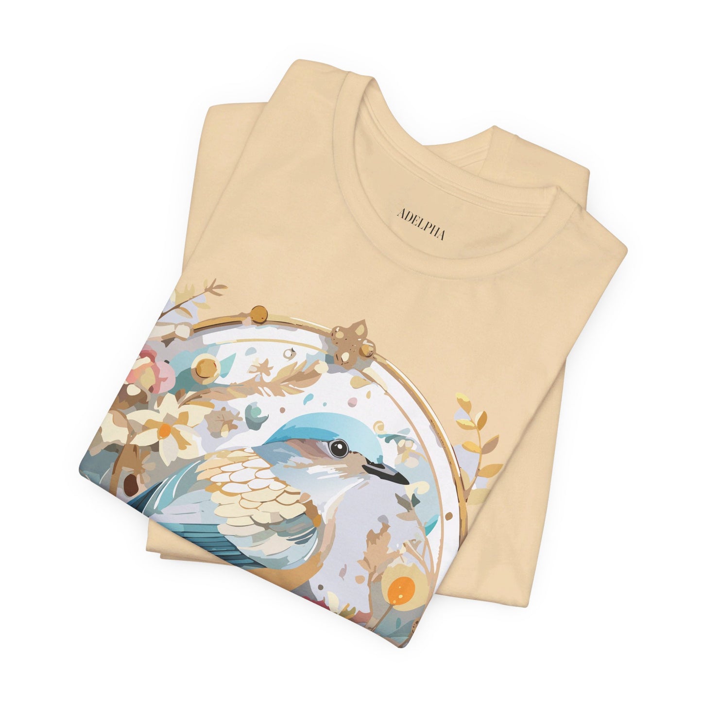 Natural Cotton Tee Shirt - Medallion Collection Printify