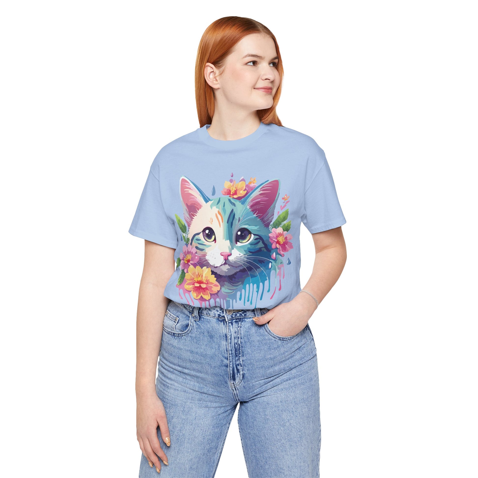 Cat Shirt, Shirt with Cat - ADELPHA