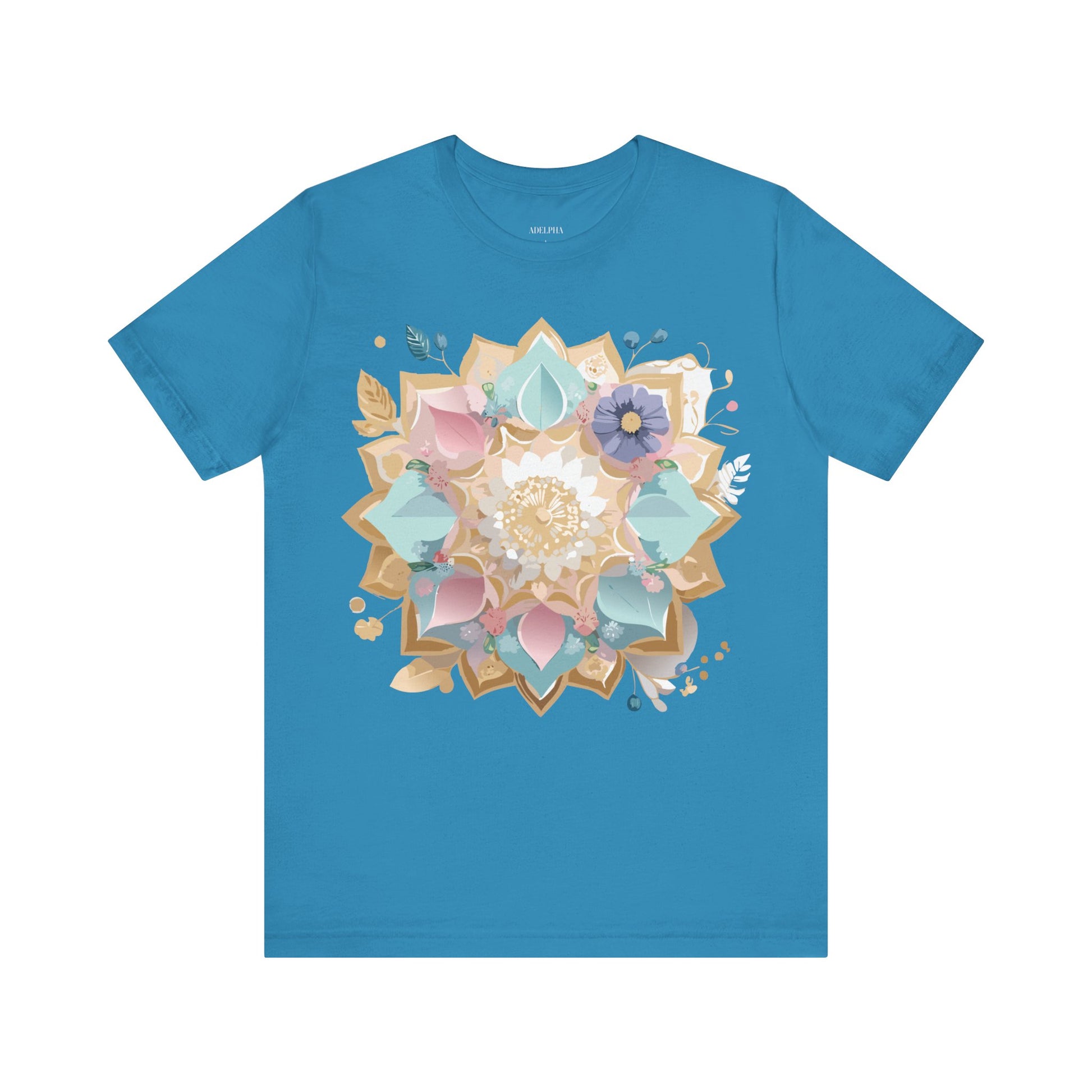 Natural Cotton Tee Shirt - Medallion Collection Printify