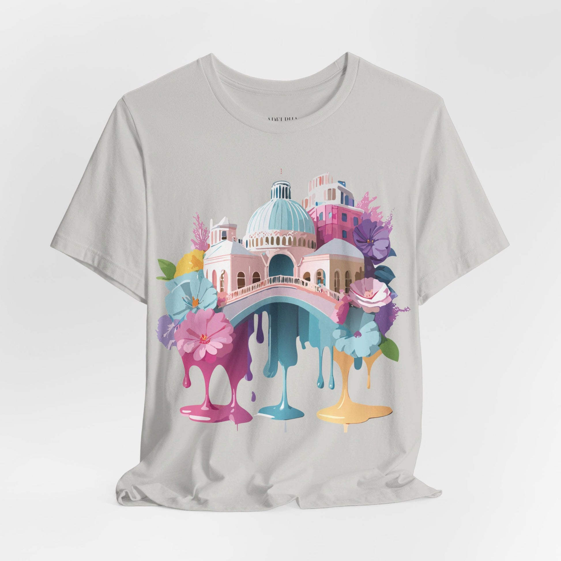 Natural Cotton Tee Shirt - Beautiful Places Collection - Venice Printify